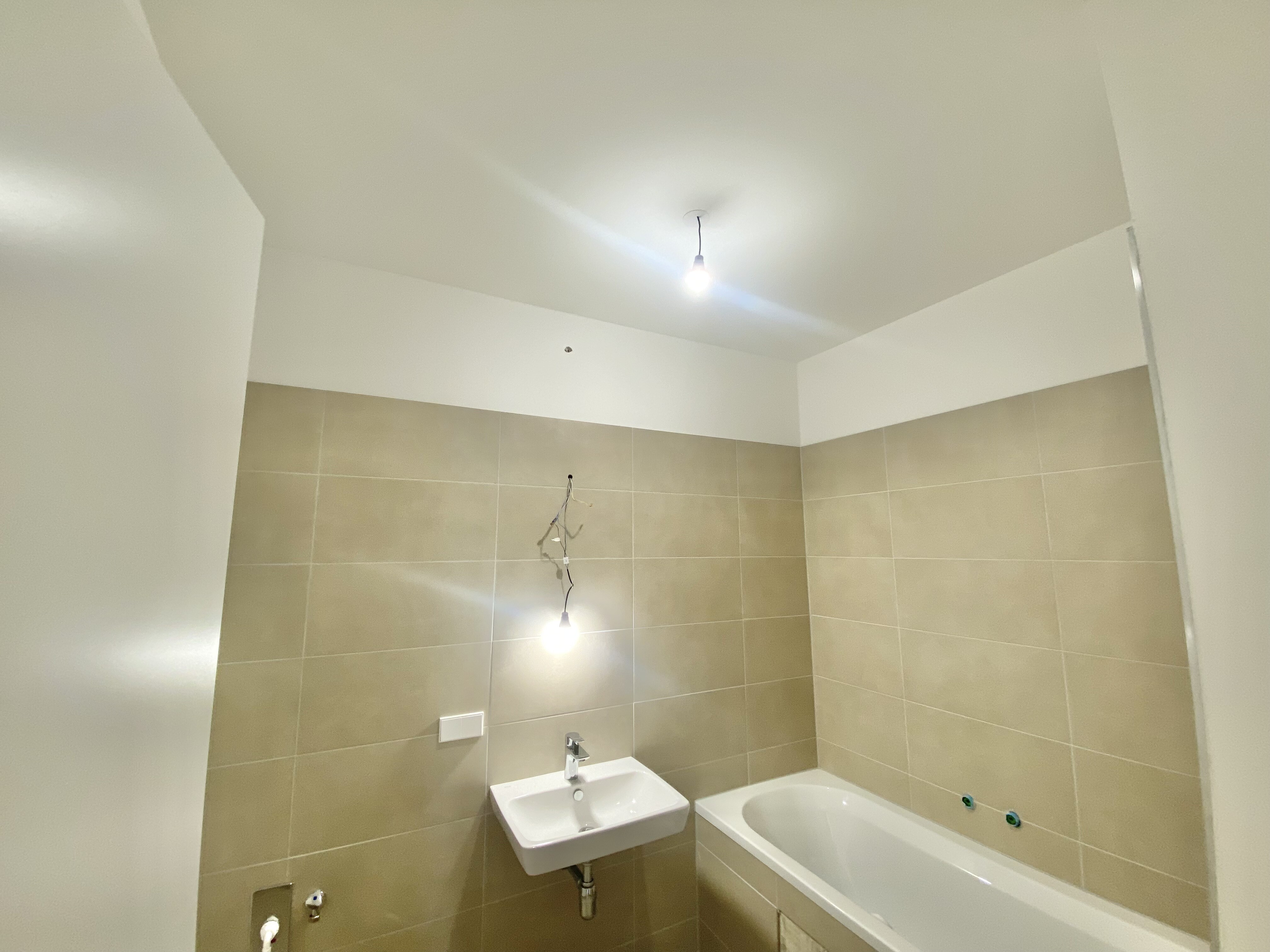 Badezimmer in Fertigstellung 
