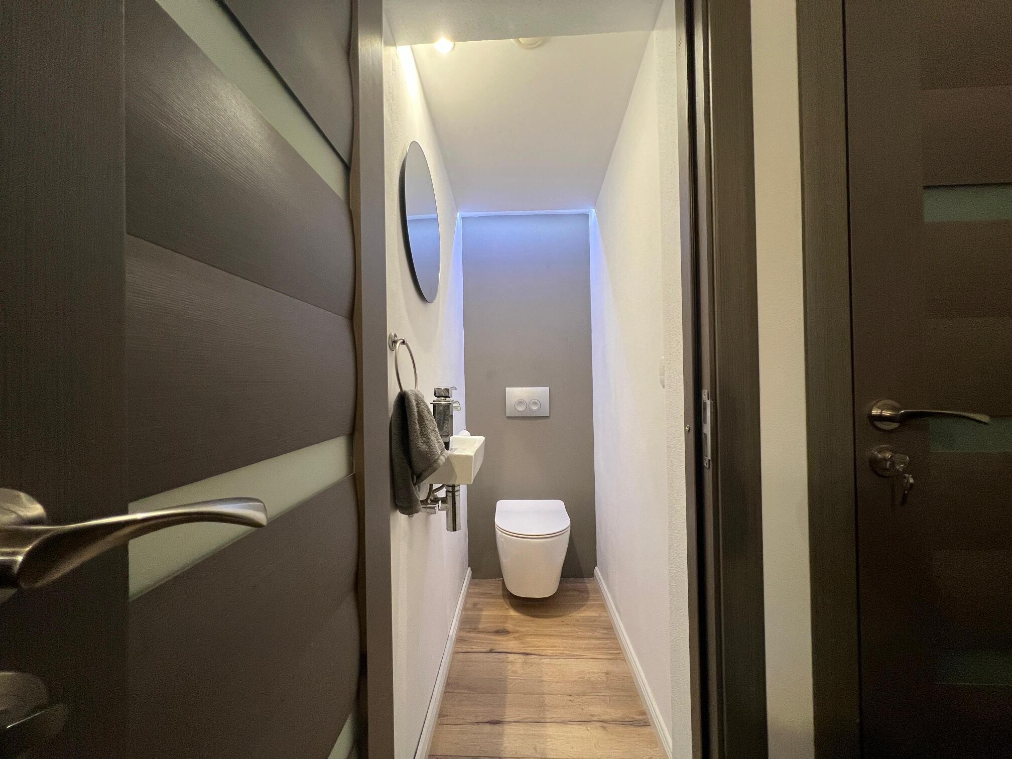 neue Toilette