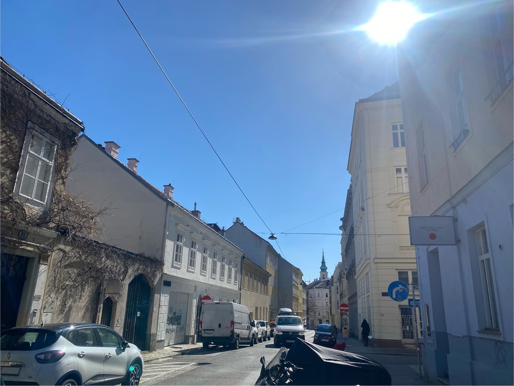 Sonnige Ecke in Währing