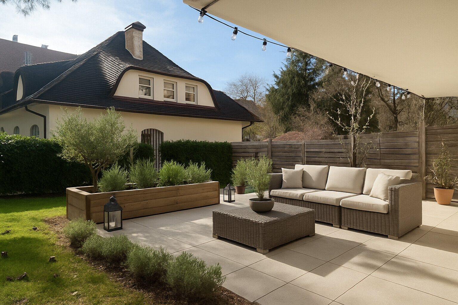 Garten m