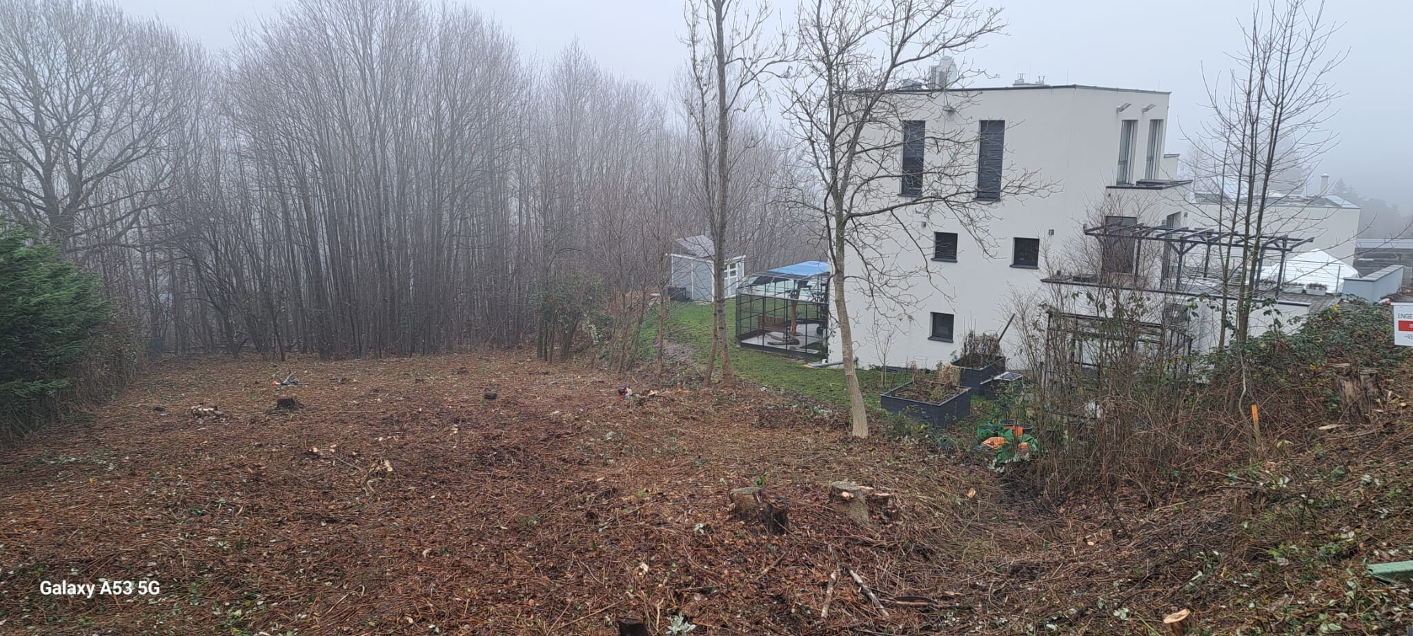 Grundst&uuml;ck Eichgraben eben