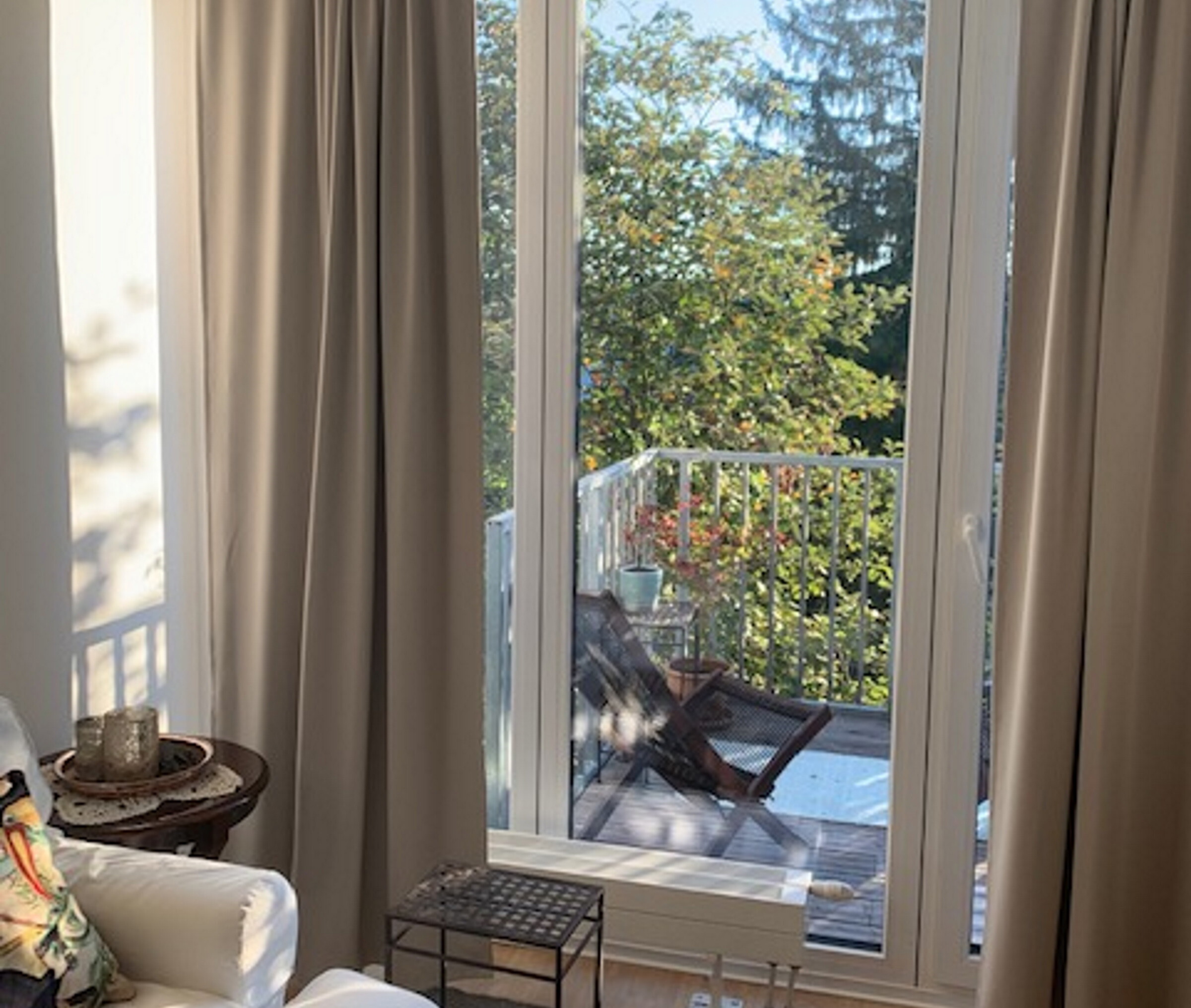 Wohnbereich mit Balkon