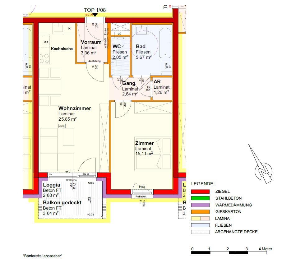 1-08 Wohnung