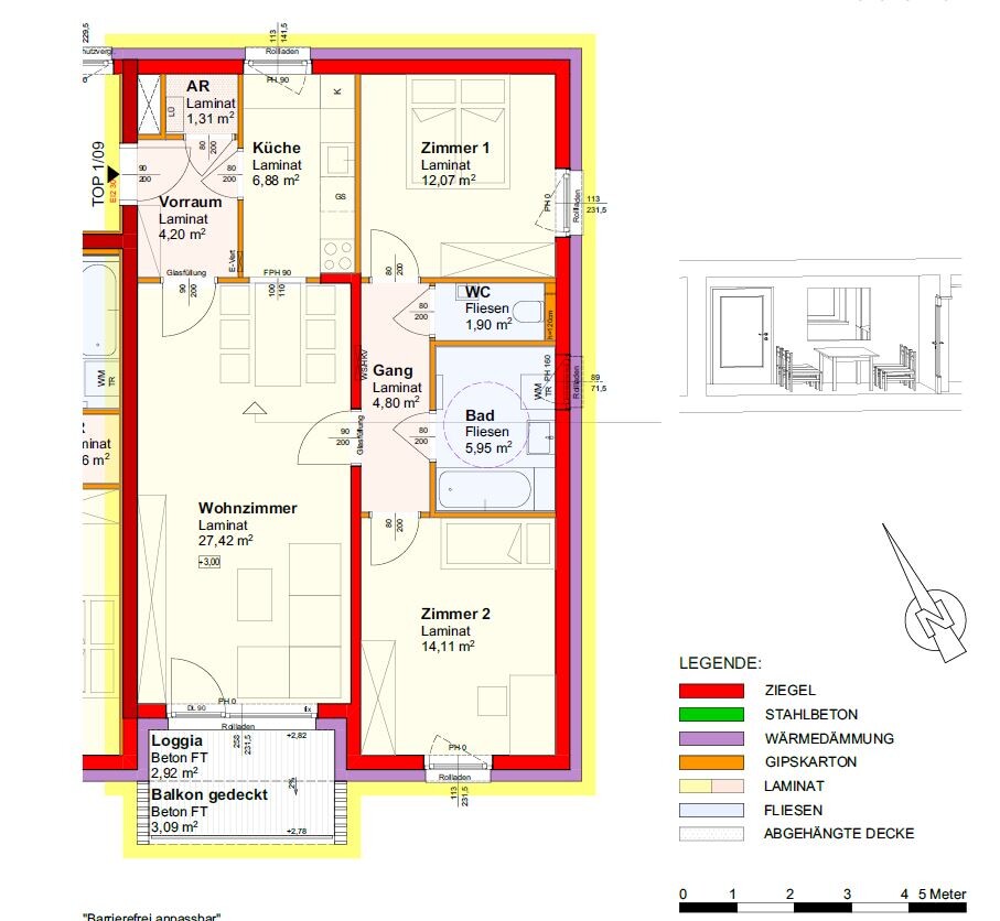 1-09 Wohnung