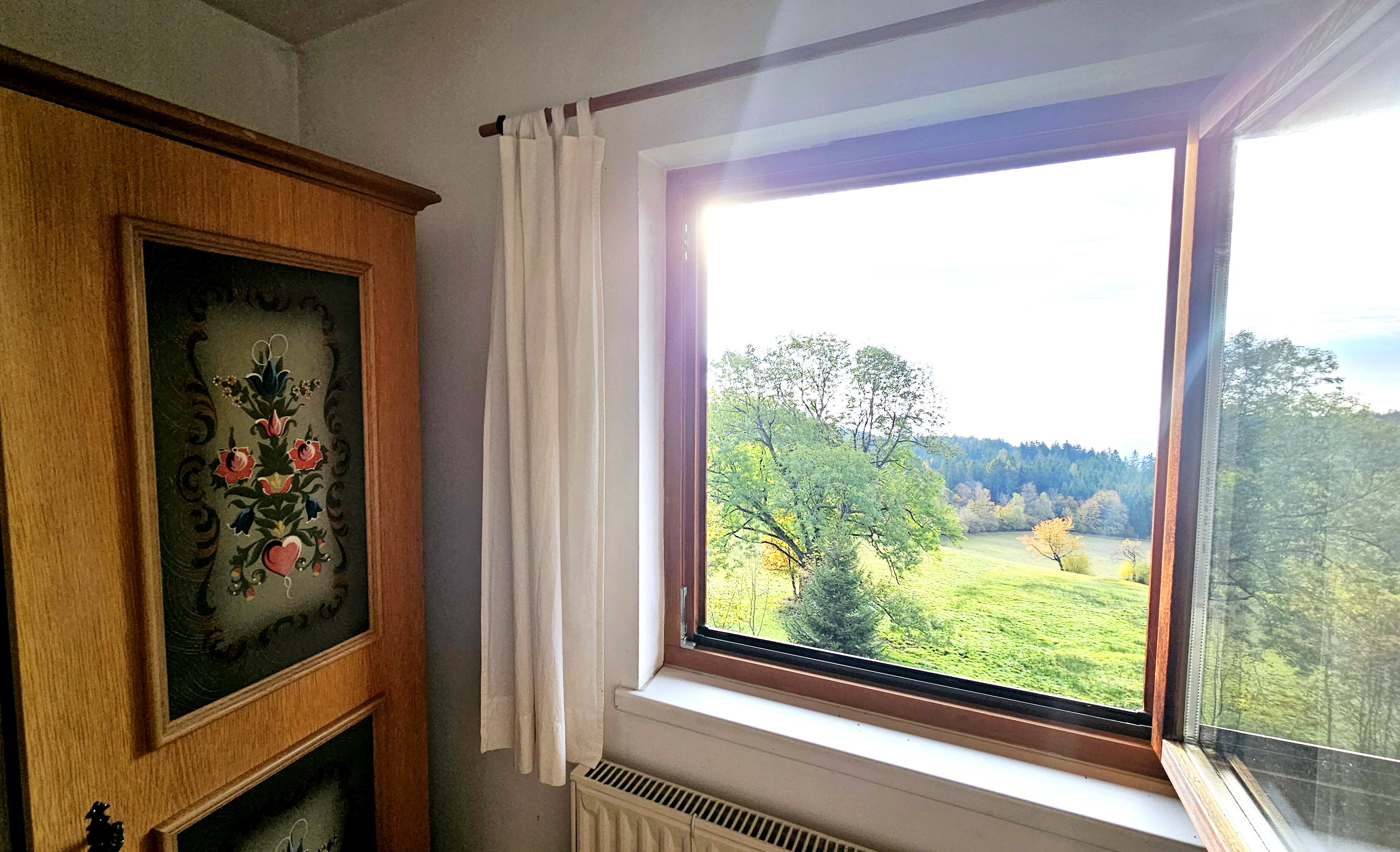 Ausblick Zimmer 1