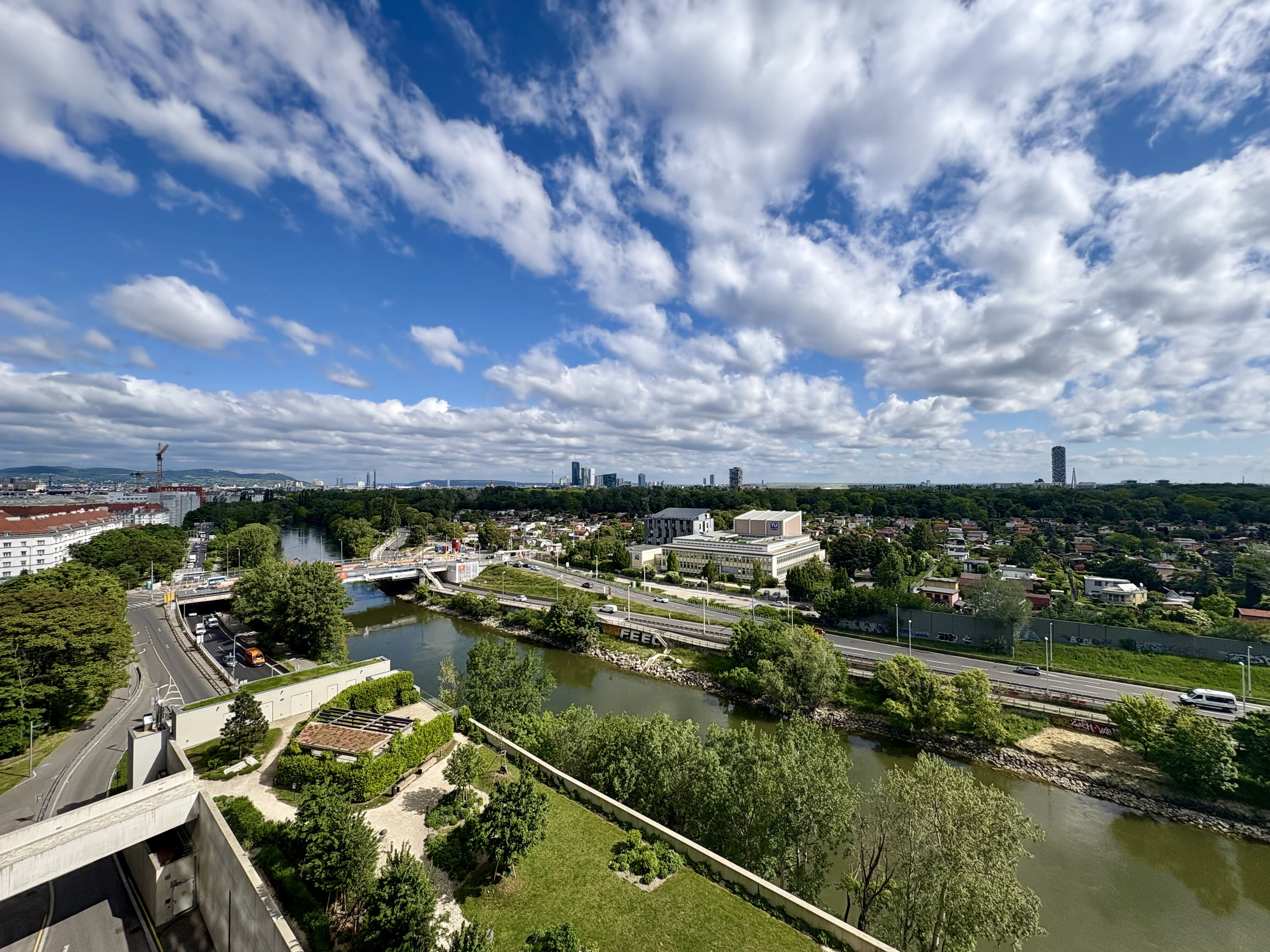 Ausblick Richtung Prater