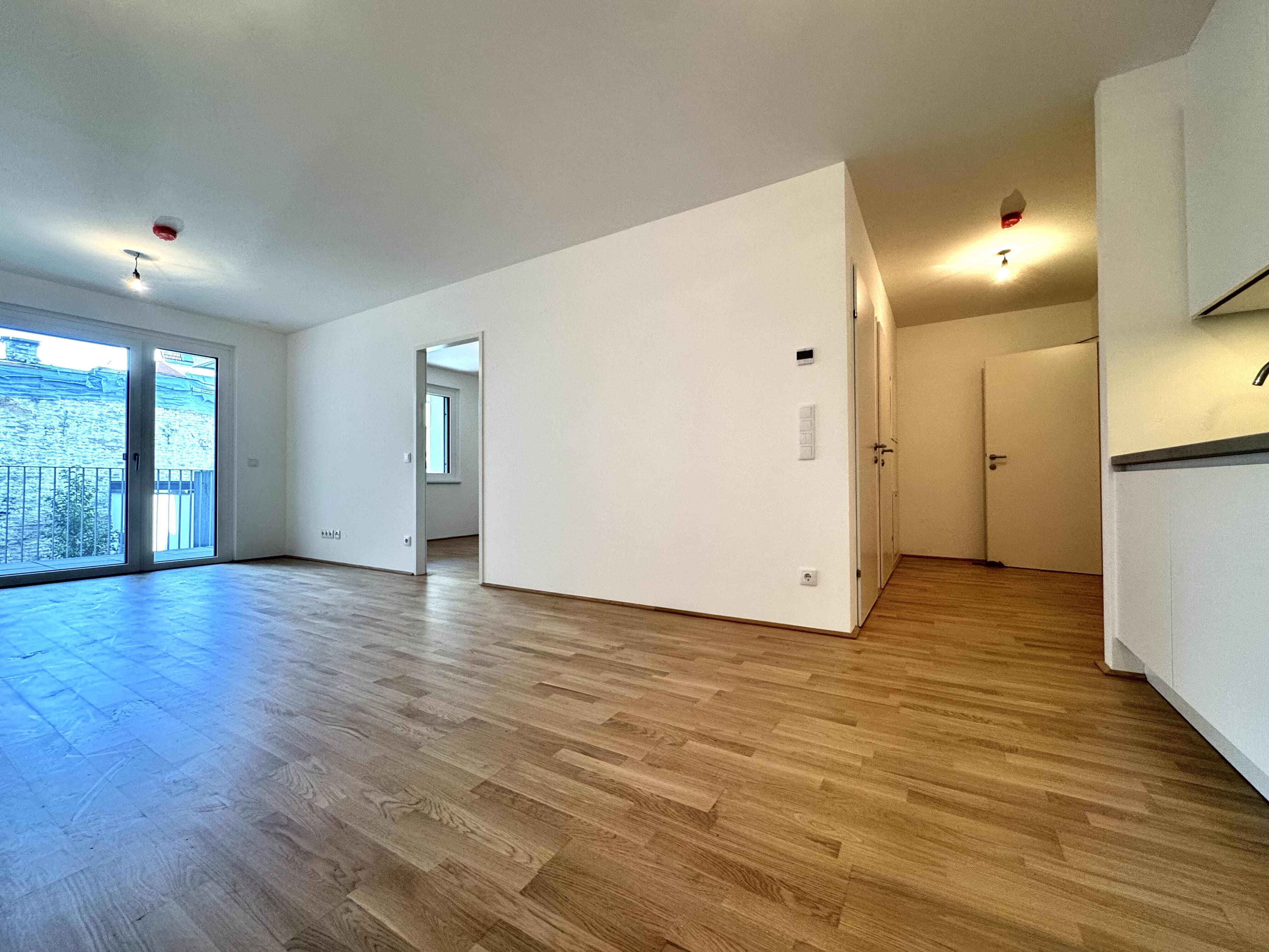 Wohnraum und Küche