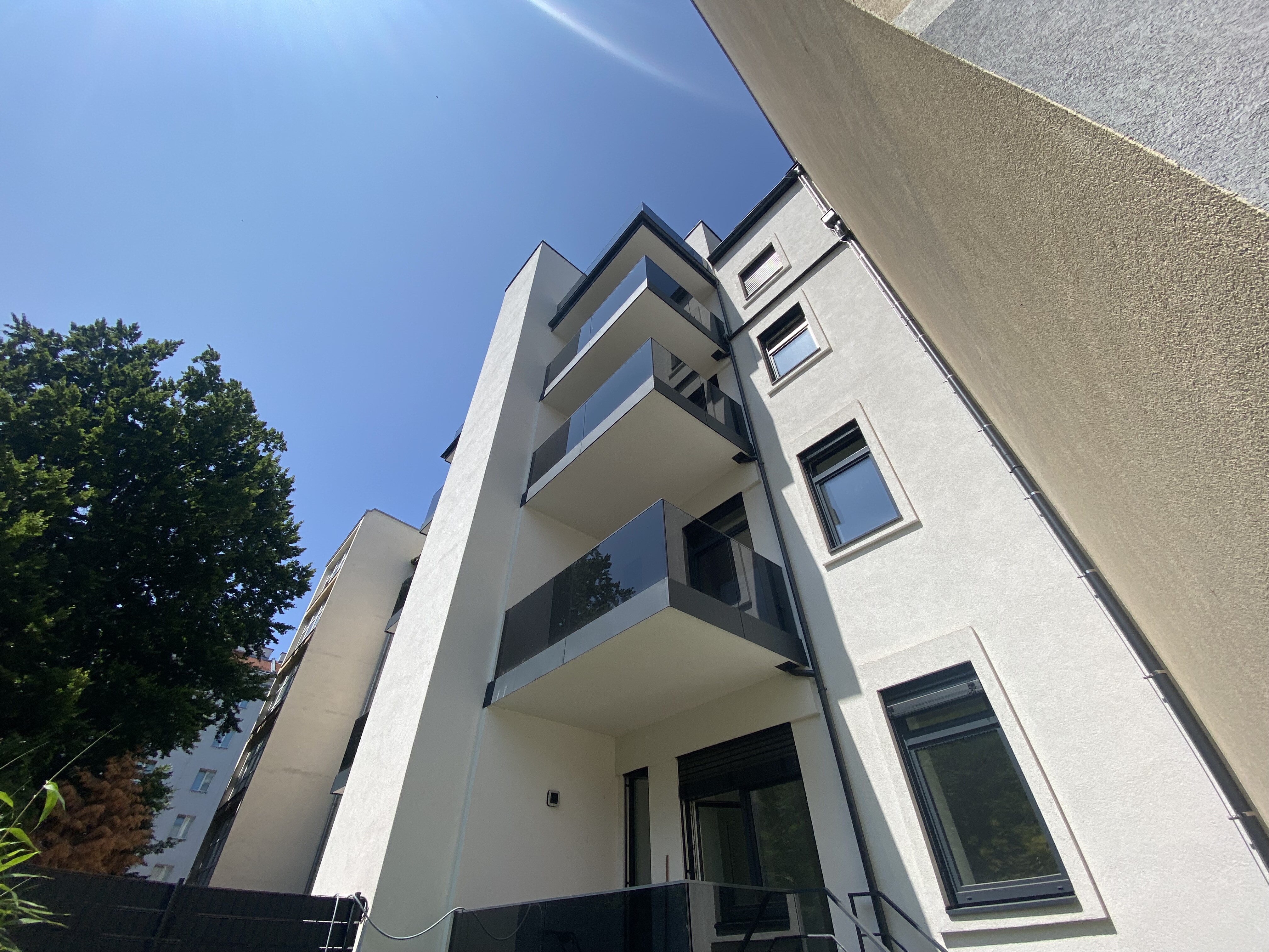 Jede Wohnung eine Freifläche 