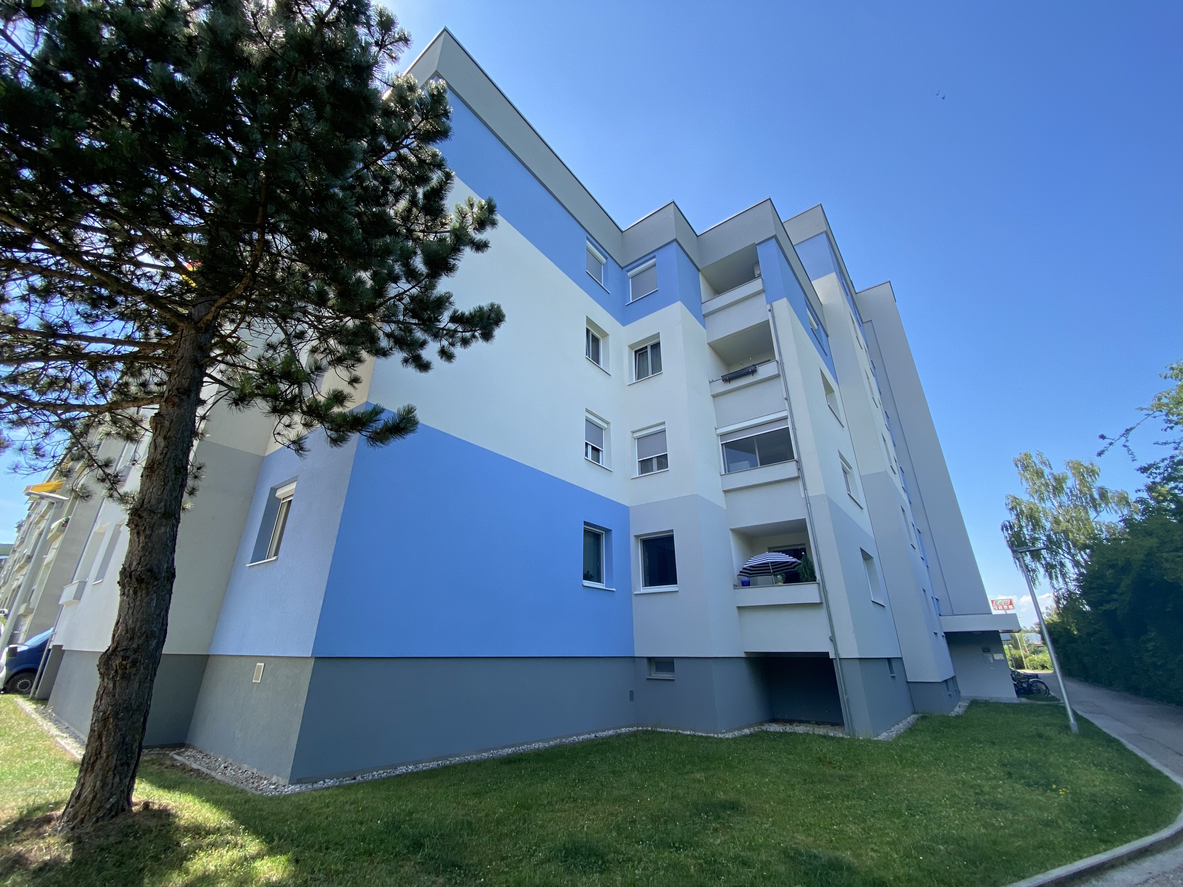 saniertes Gebäude