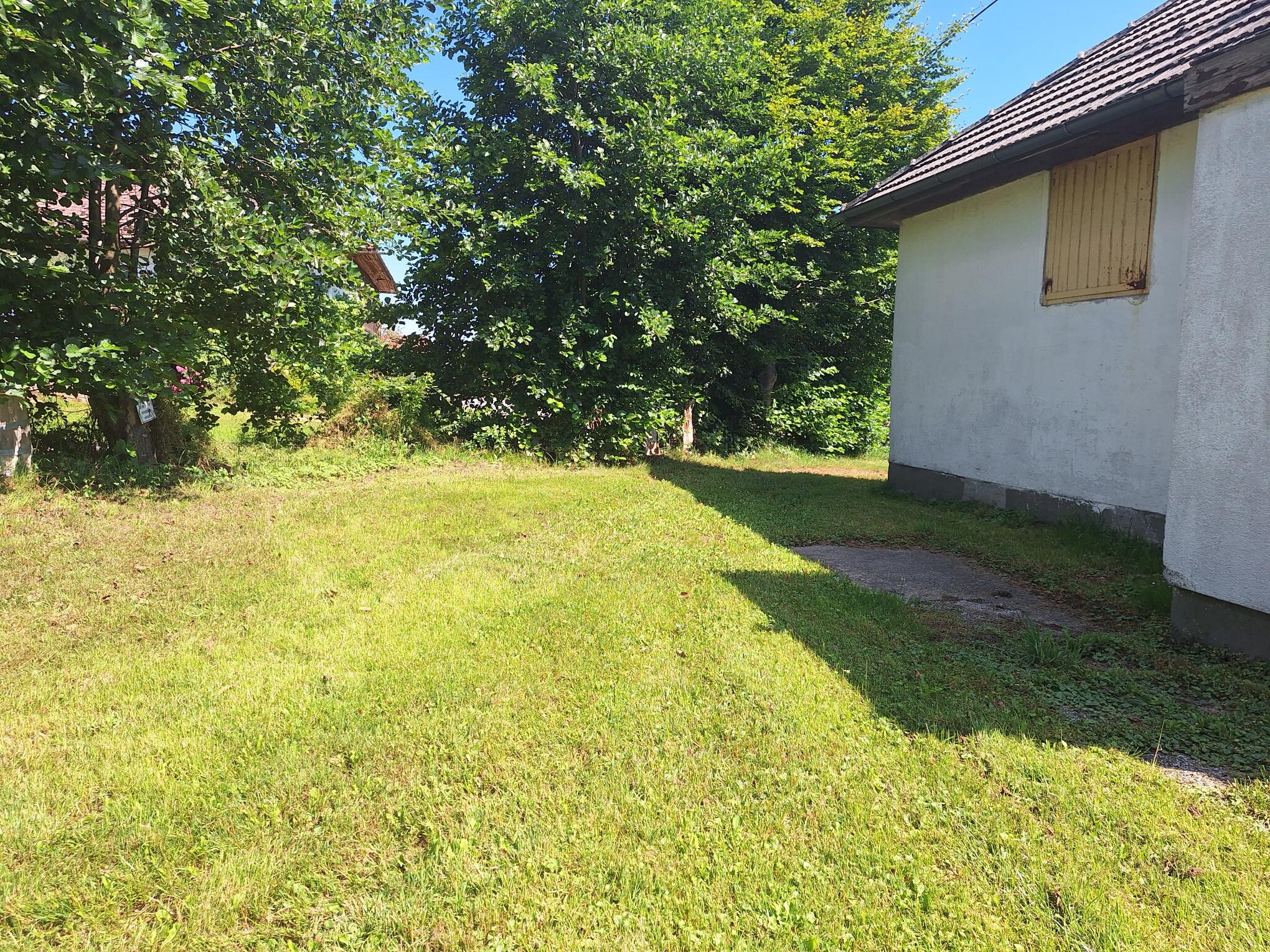 Hinterausgang zum Garten