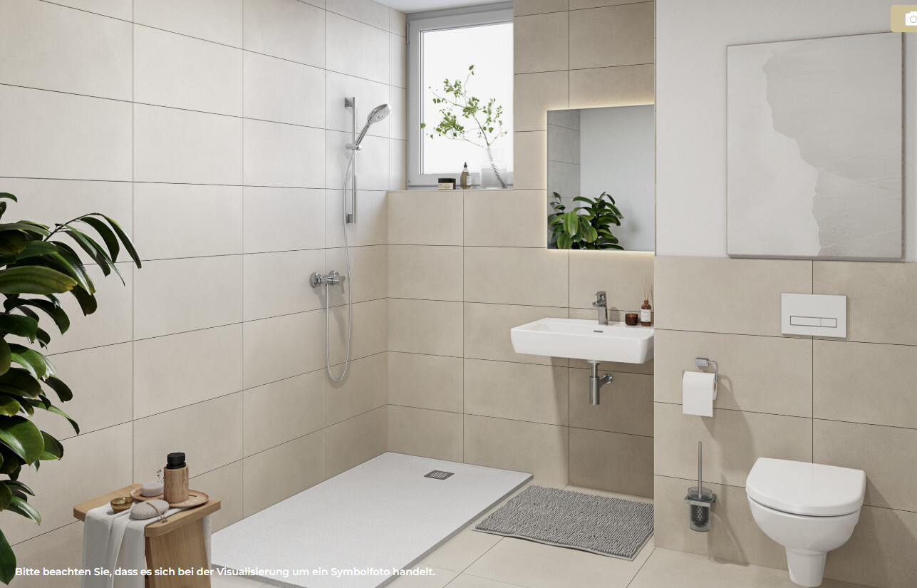 bad mit dusche