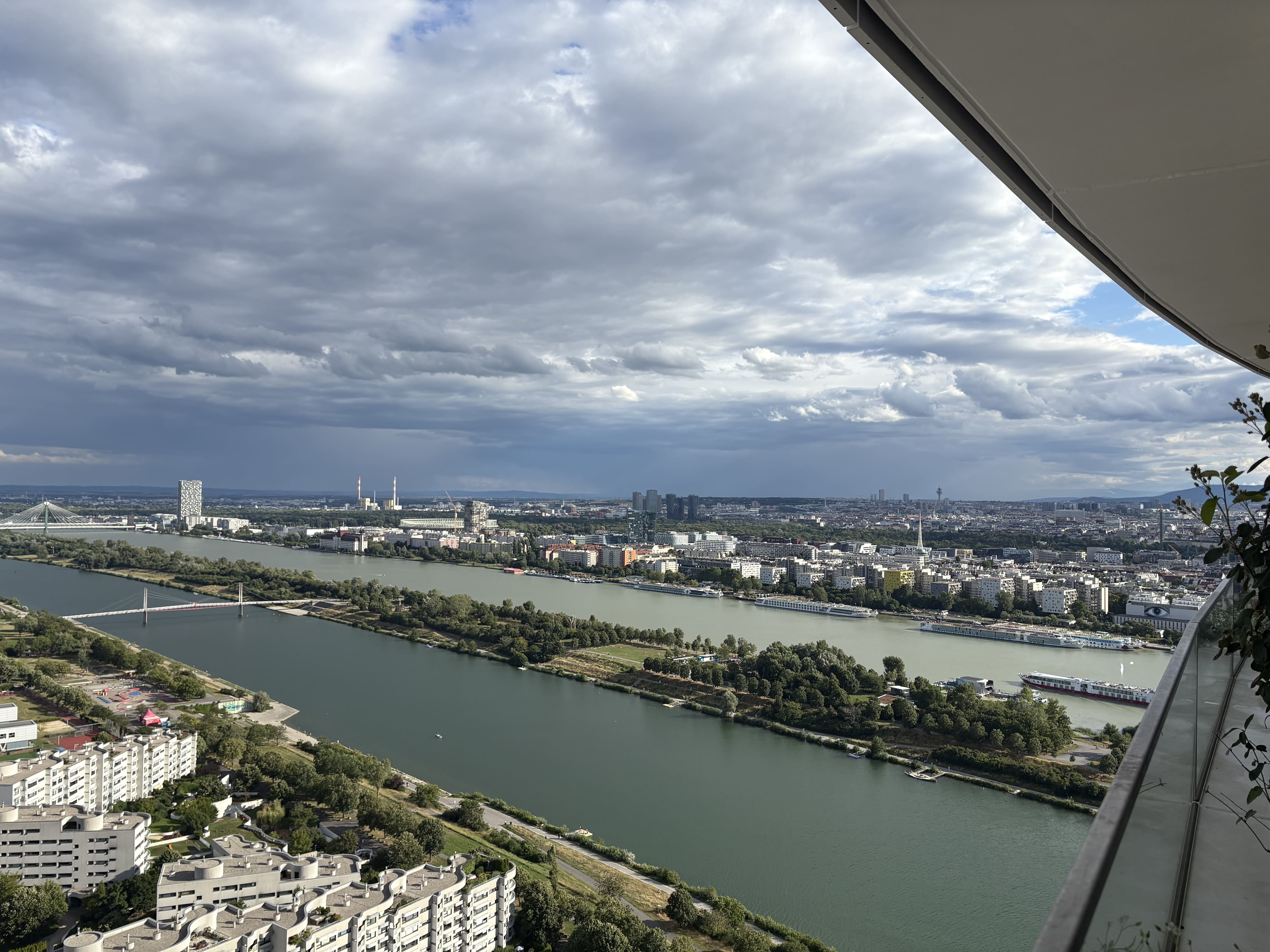 Ausblick Richtung City