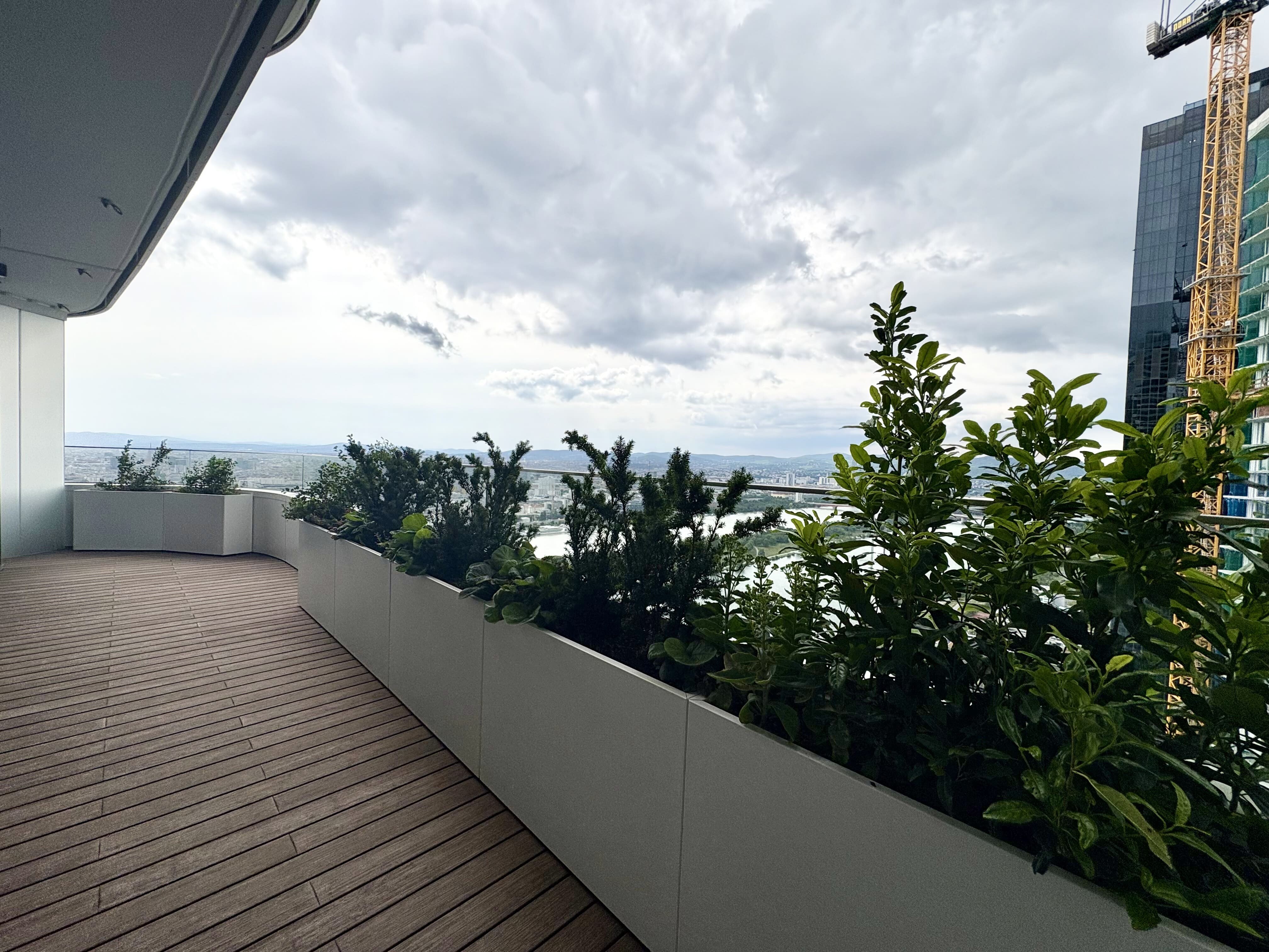 Balkon Richtung Kahlenberg & City