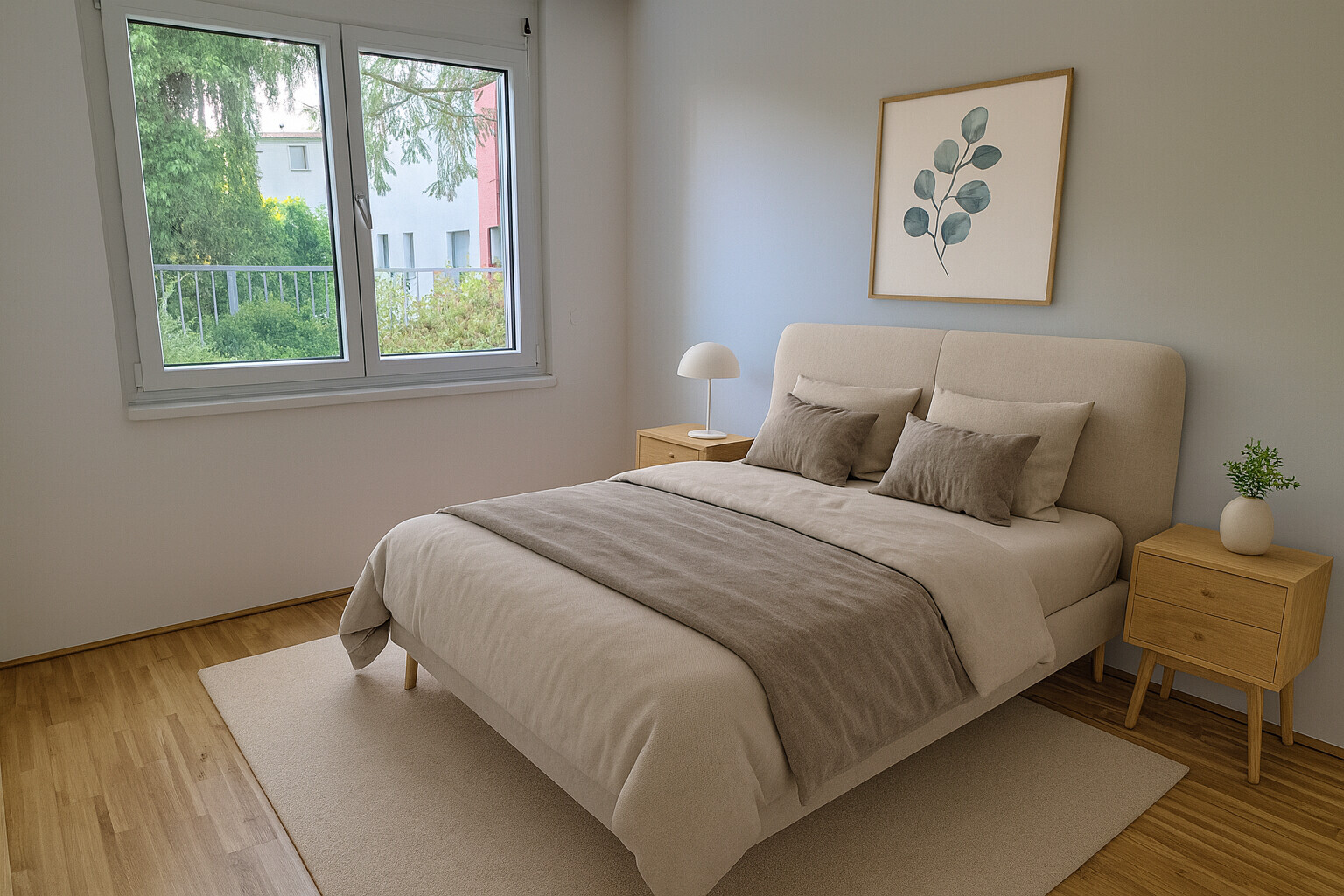 Ruhiges Schlafzimmer