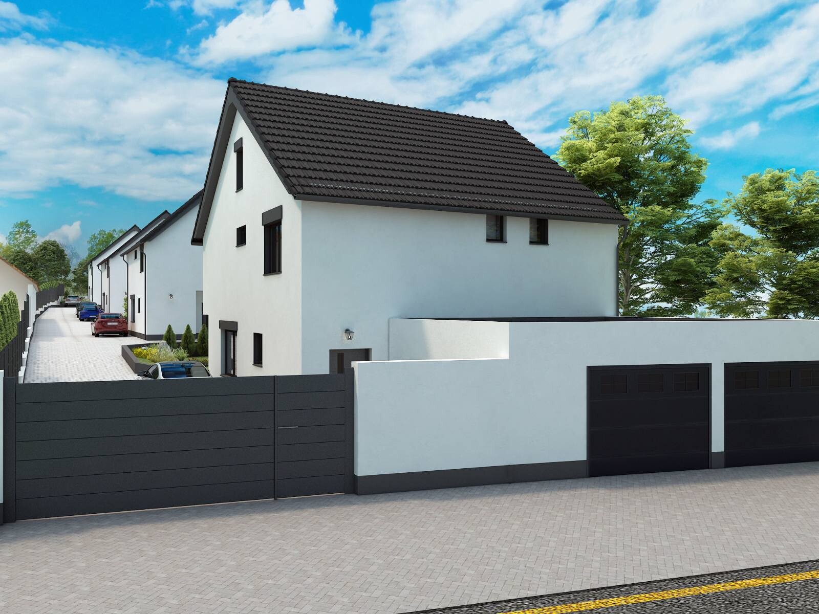 Straßenansicht Haus 1