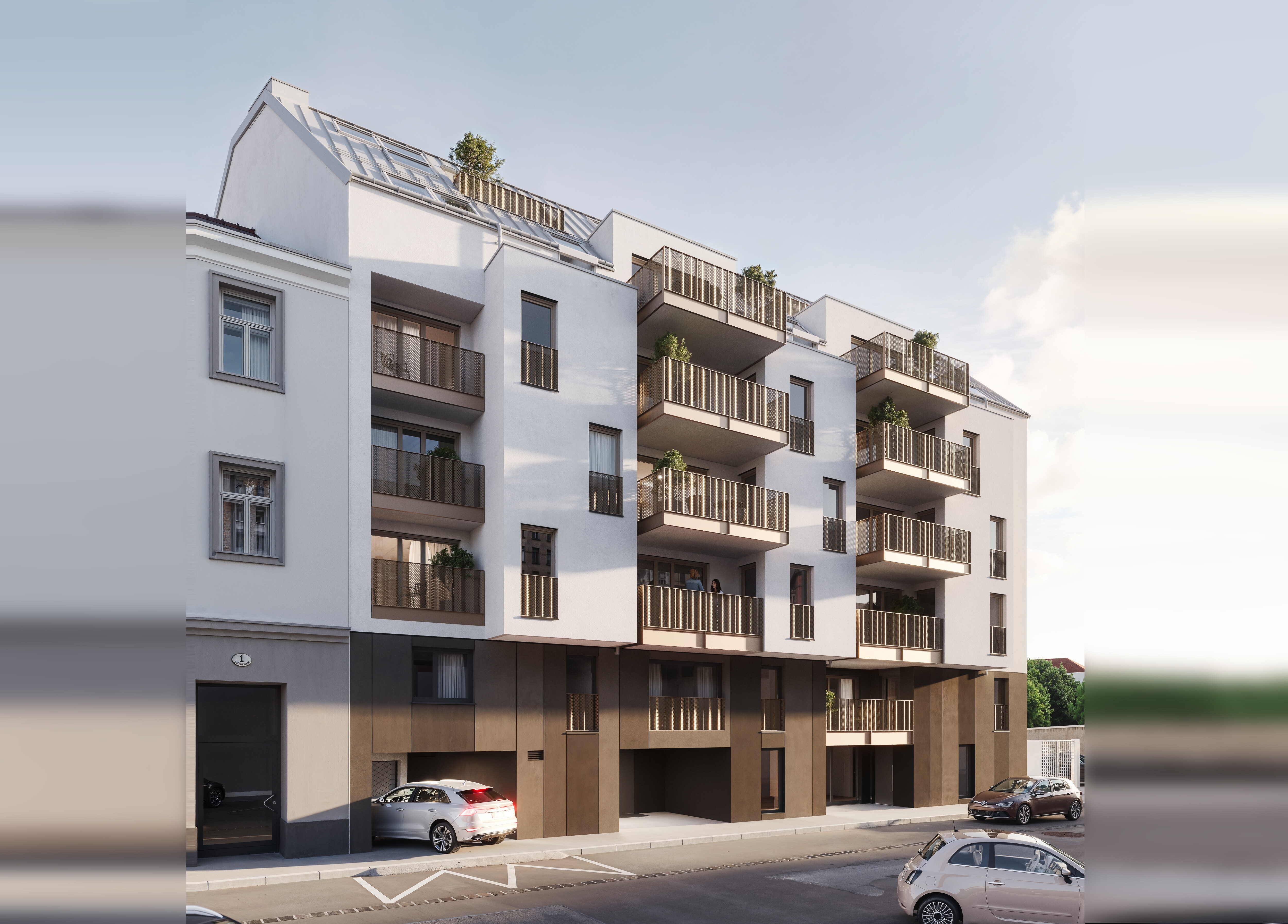 Stra&szlig;enfassade