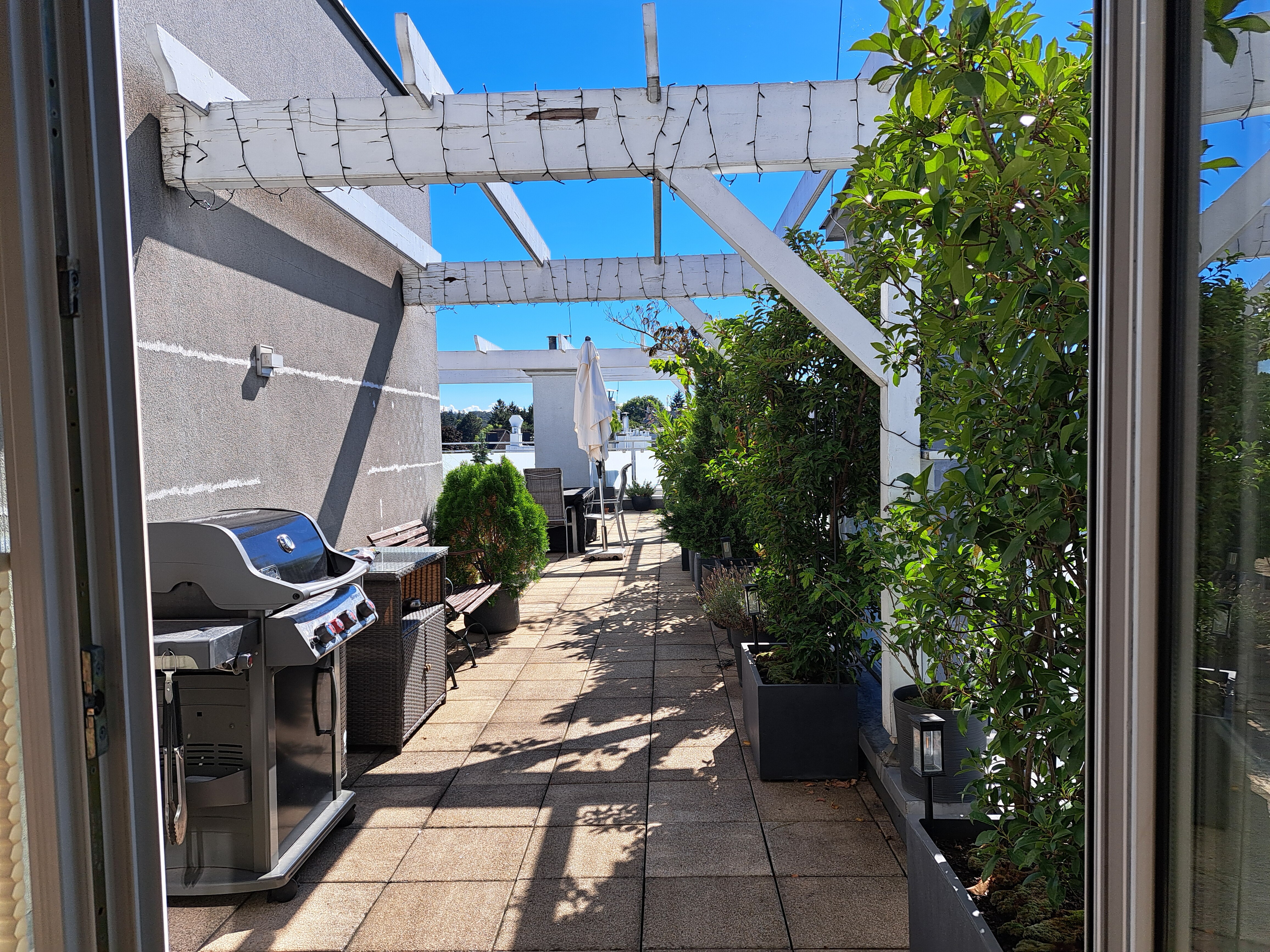 Zugang zur Terrasse