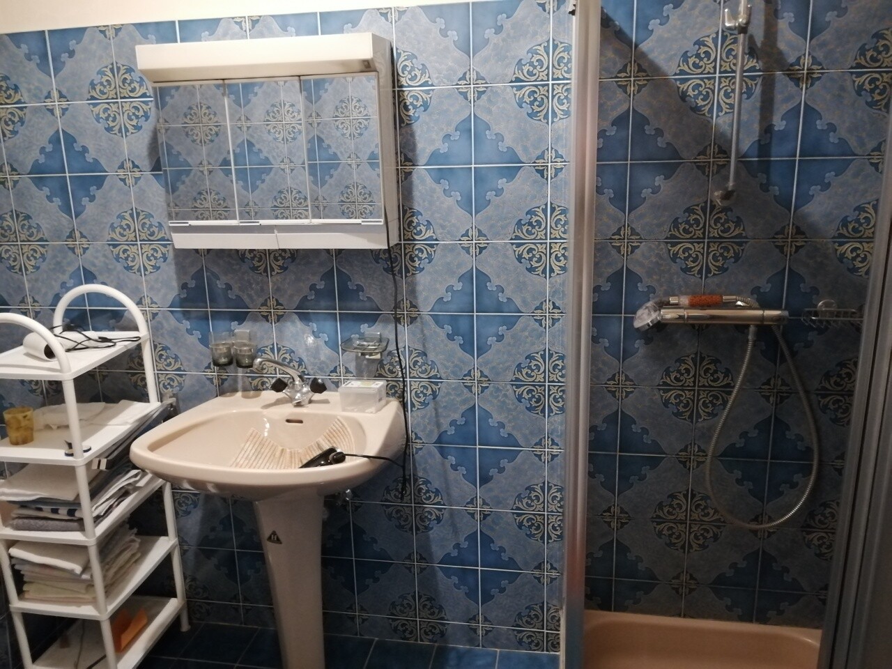 Im Badezimmer