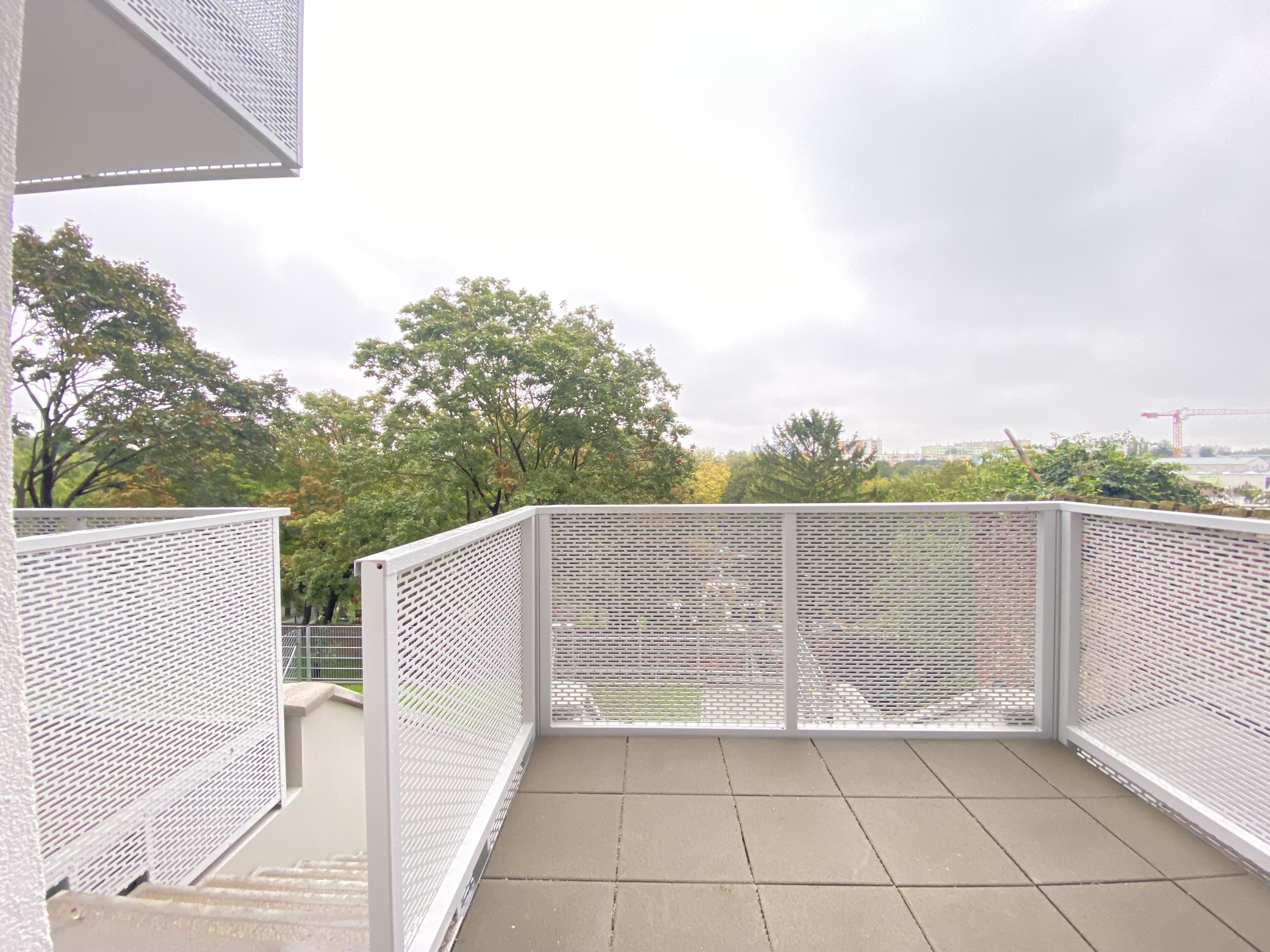 Terrasse auf Wohnebene