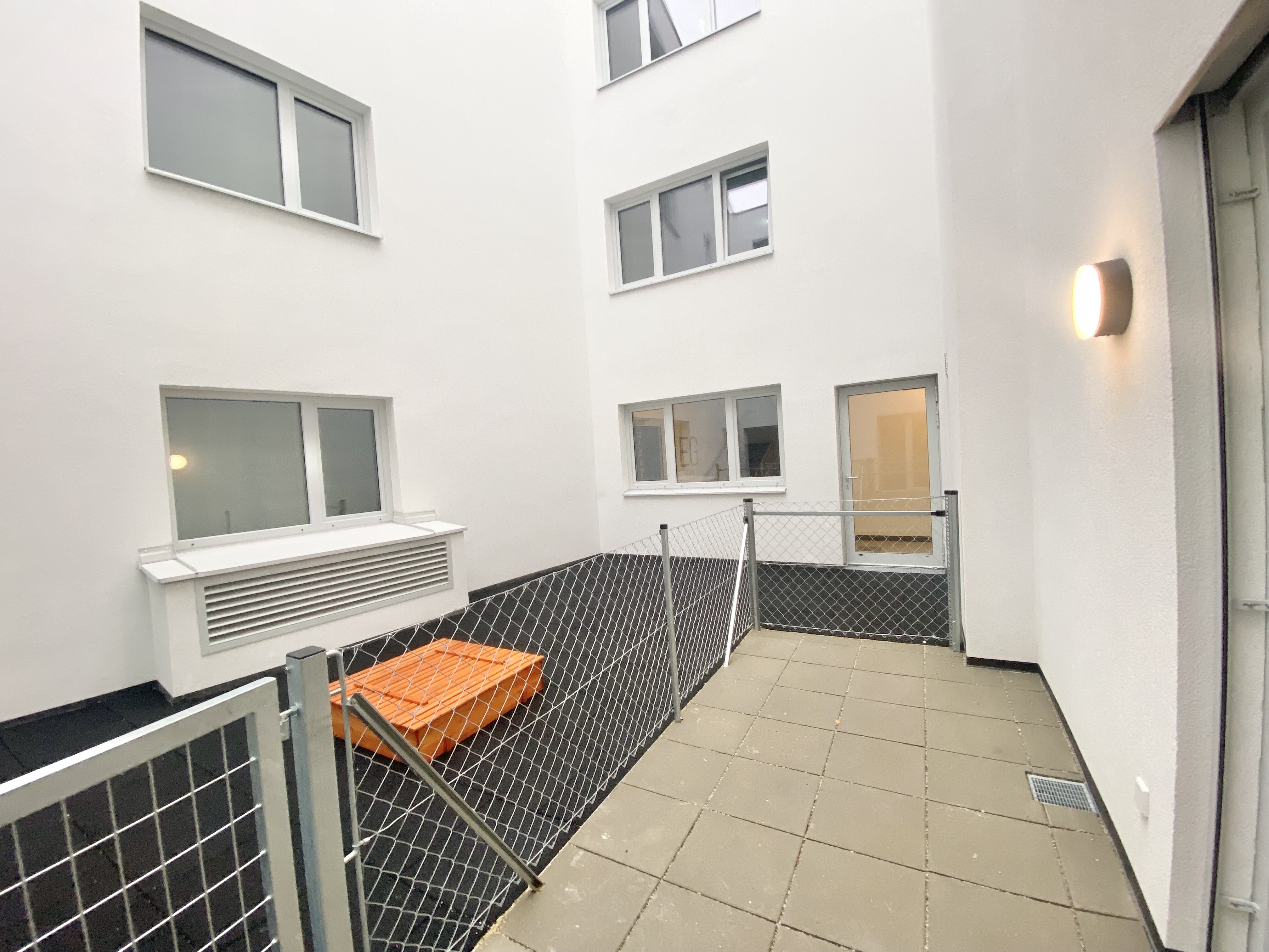 Gemeinschaftsbereiche im Innenhof