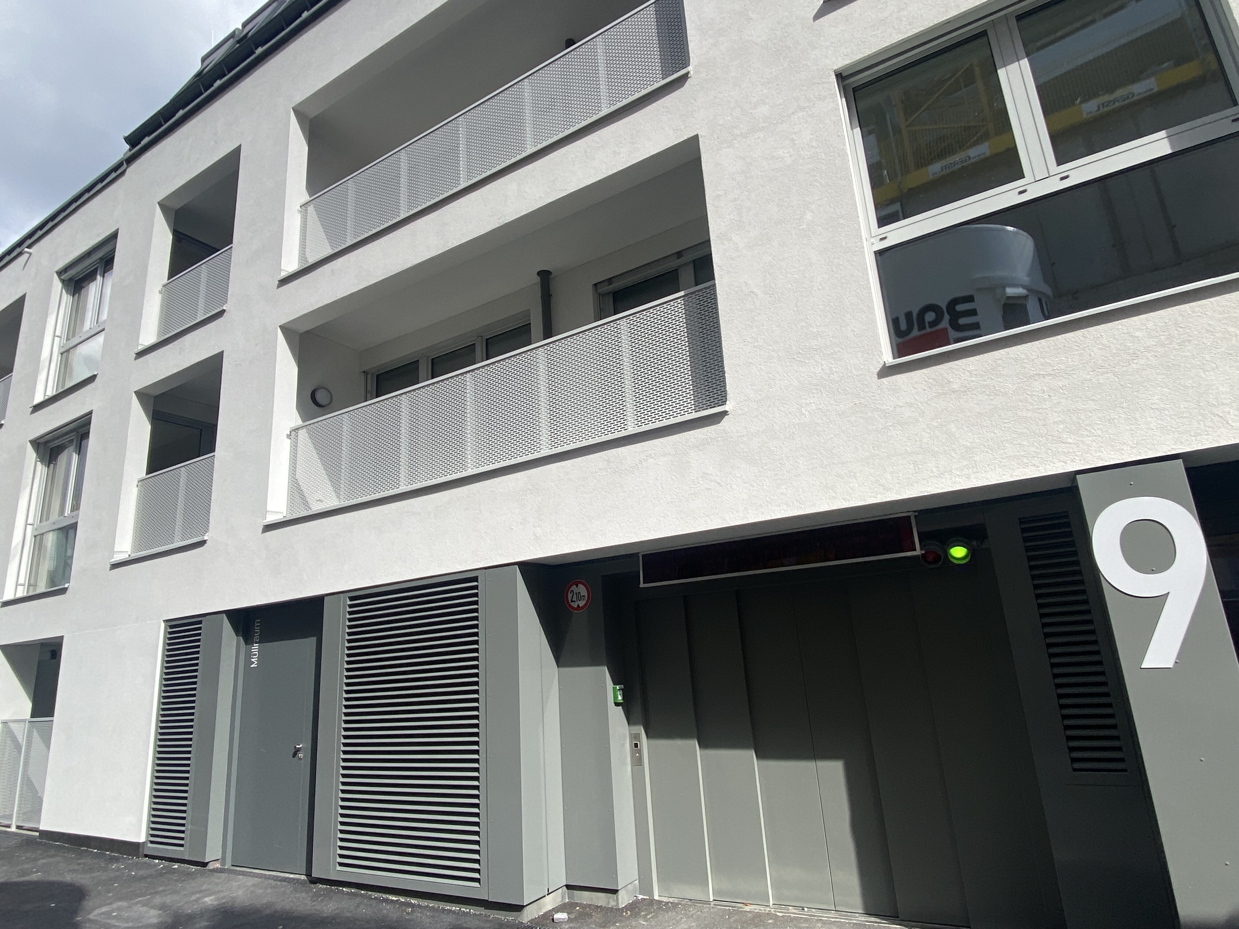 Zufahrt zur Tiefgarage