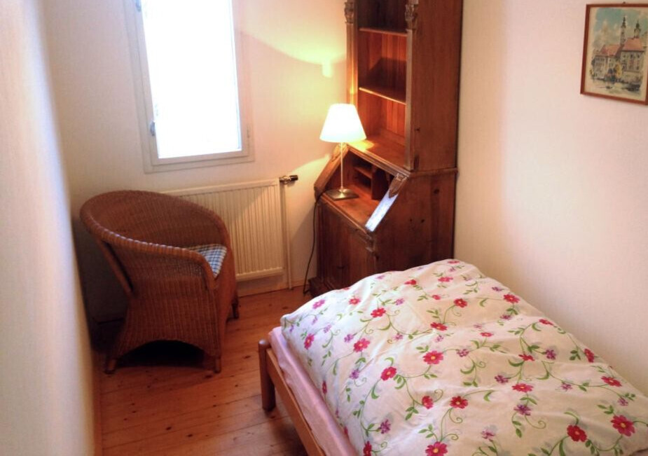 Schlafzimmer 5 oder Abstellraum - Möblierungsvorschlag (unmöbliert)