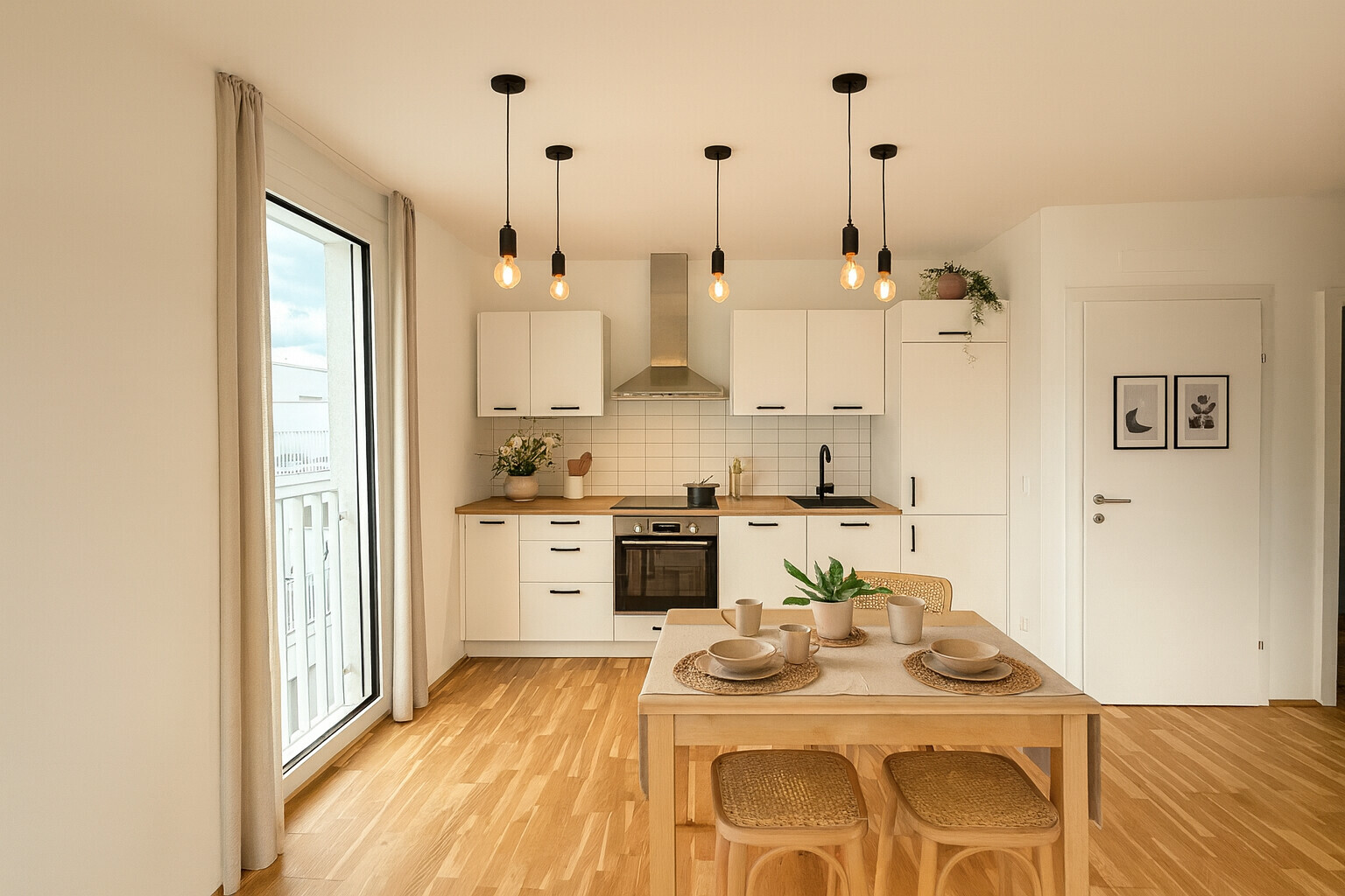 Visualisierung Wohnküche