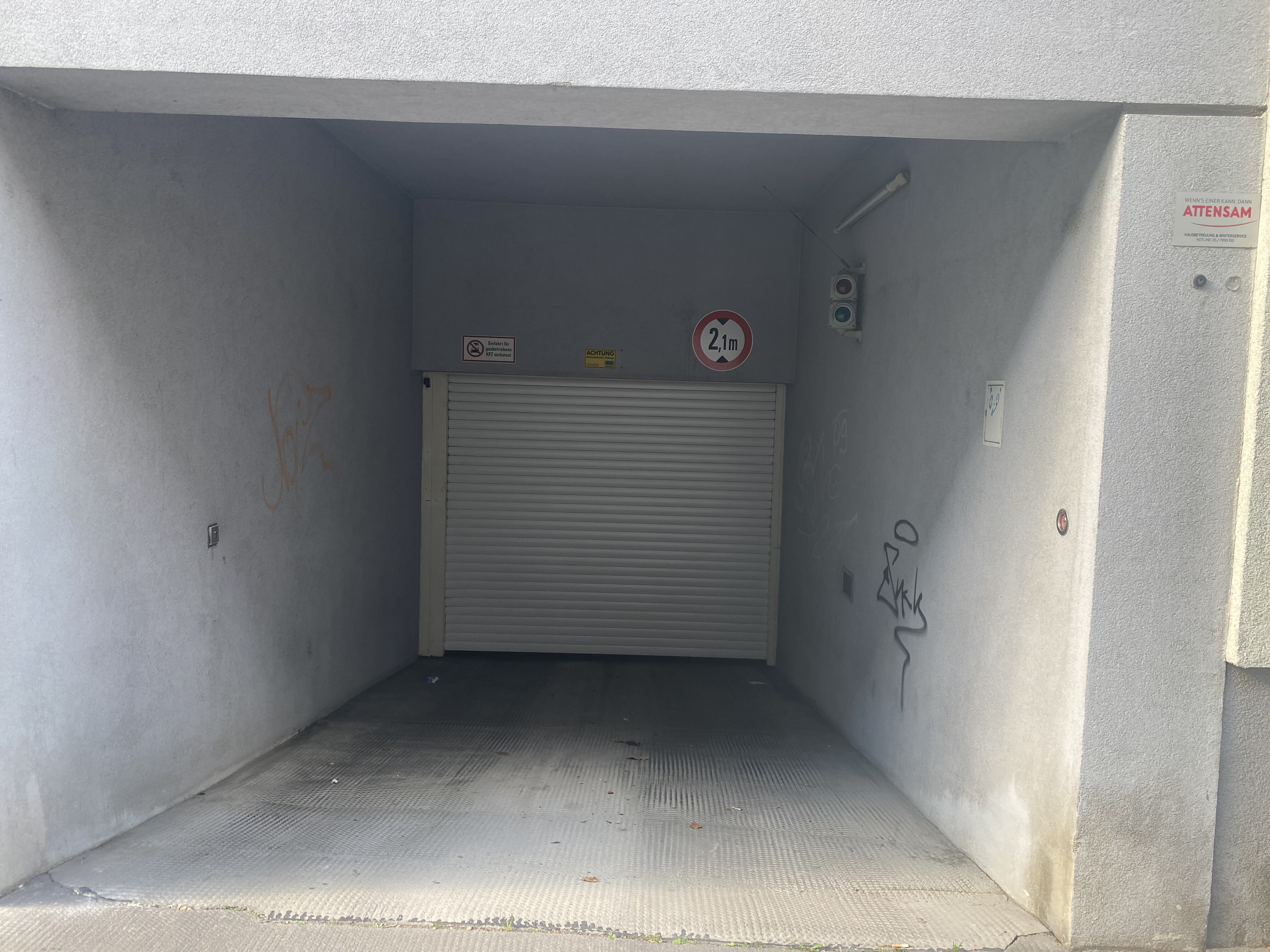 Garageneinfahrt
