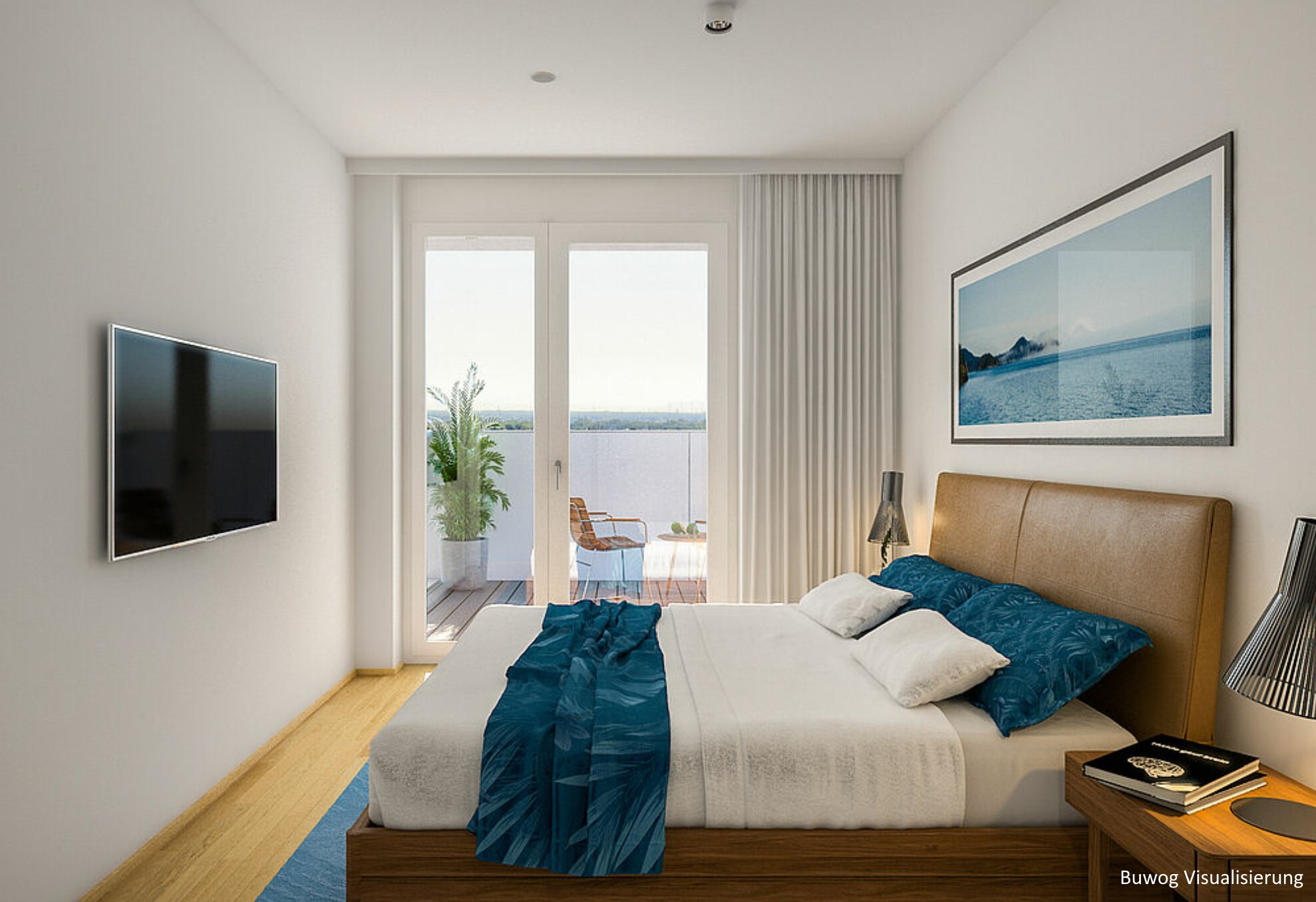 Visualisierung Schlafzimmer