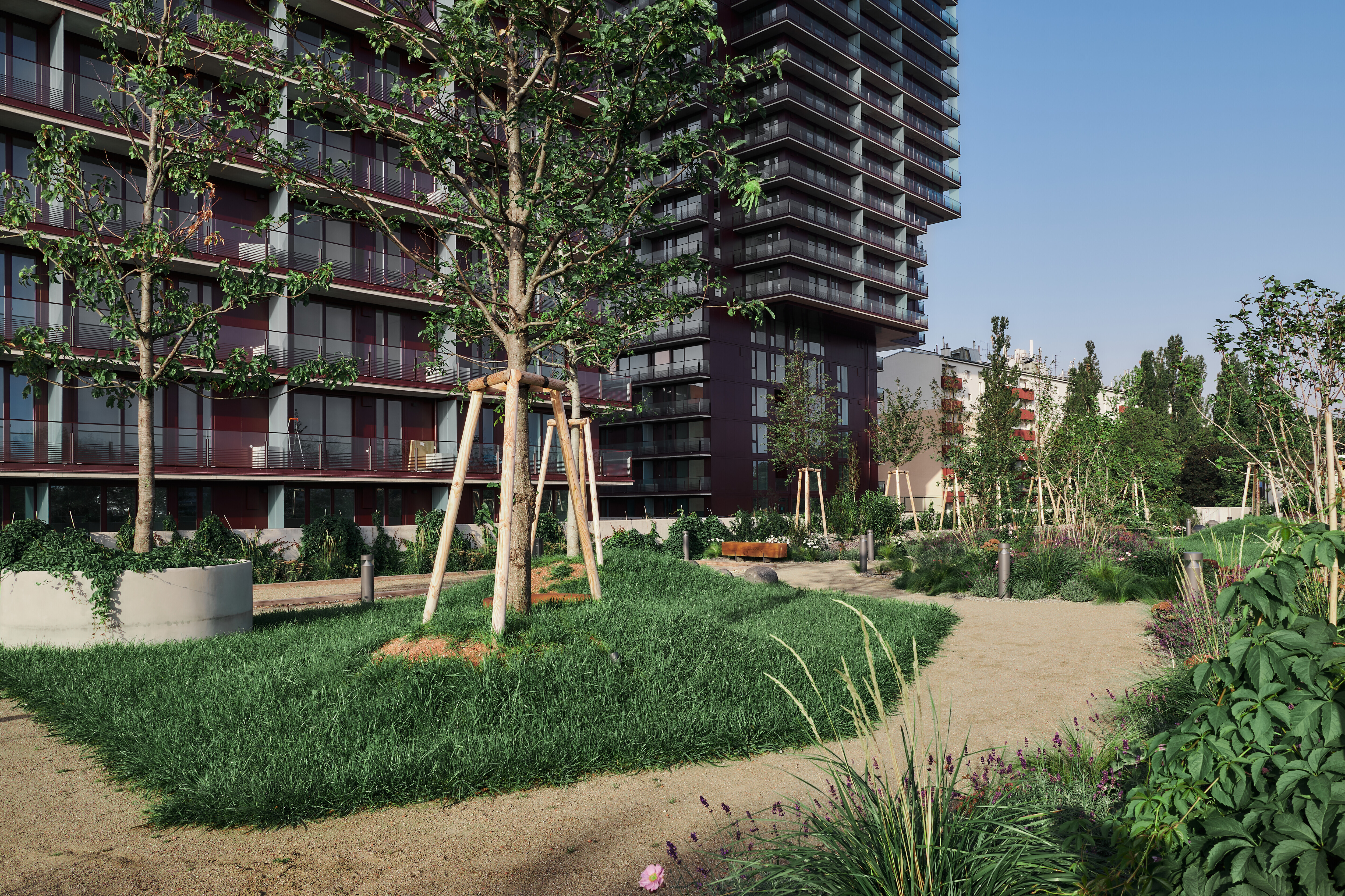 Parkähnliche Freiflächen