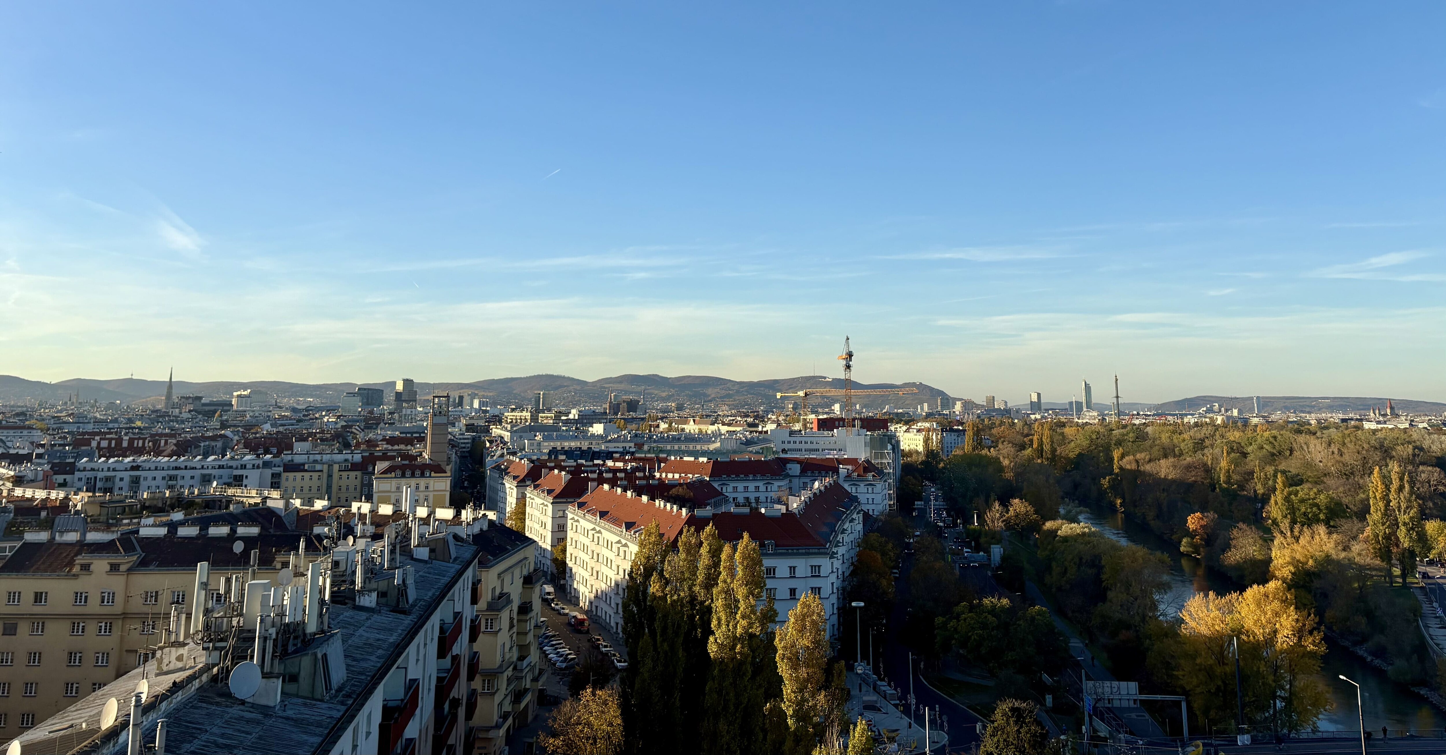 Ausblick City & Kahlenberg