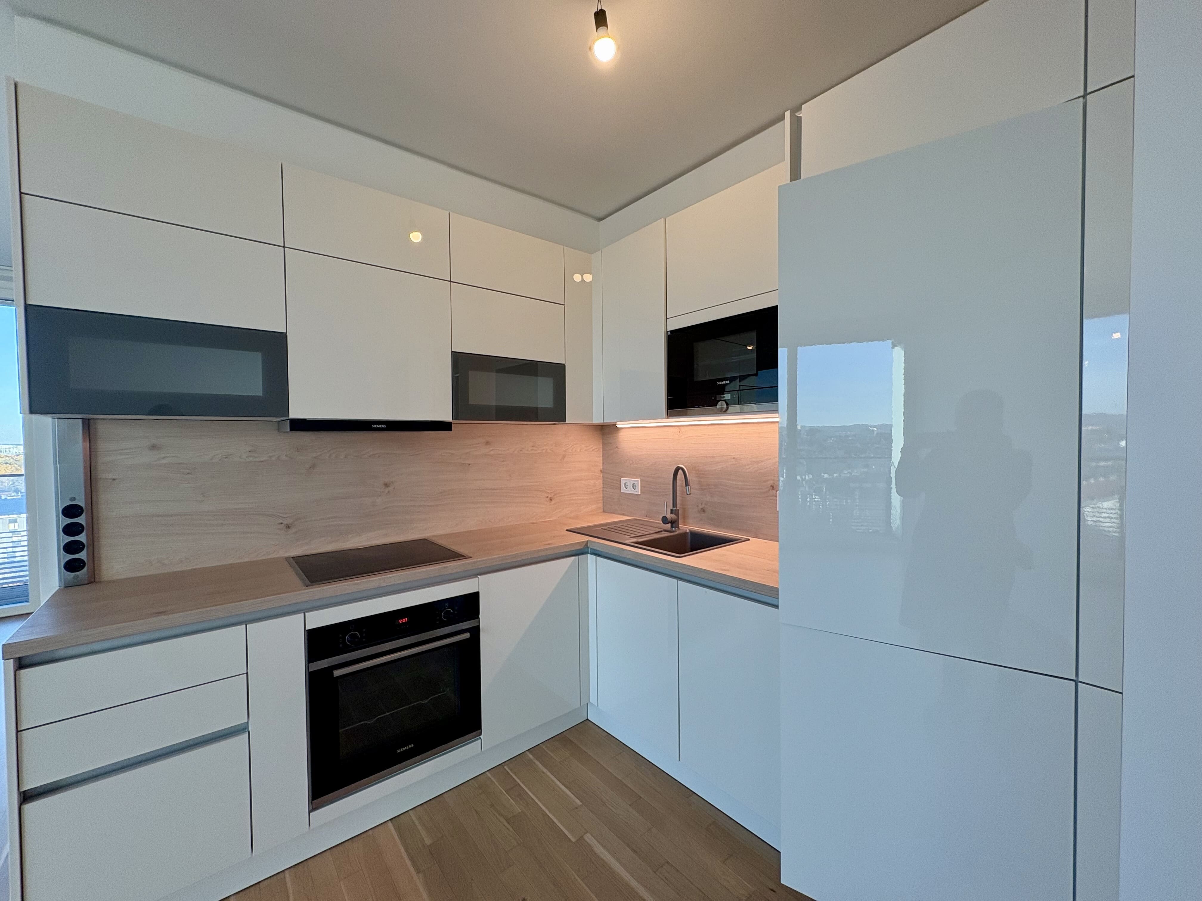 Hochwertige Küche mit Siemens-Geräten (Detail)