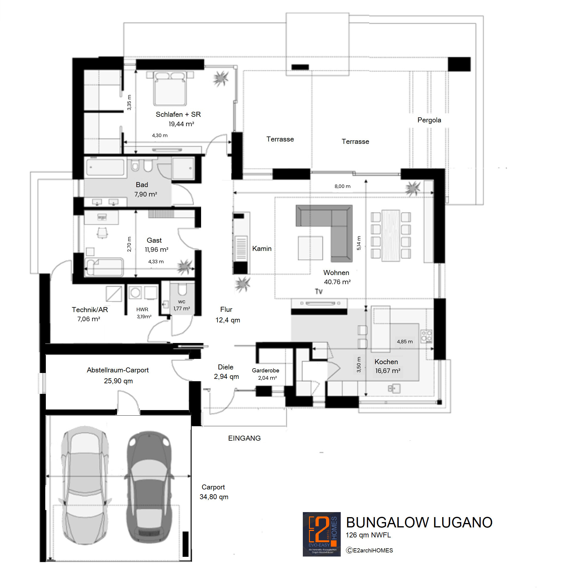 7. ---EG Bungalow Lugano124 Ramsau 