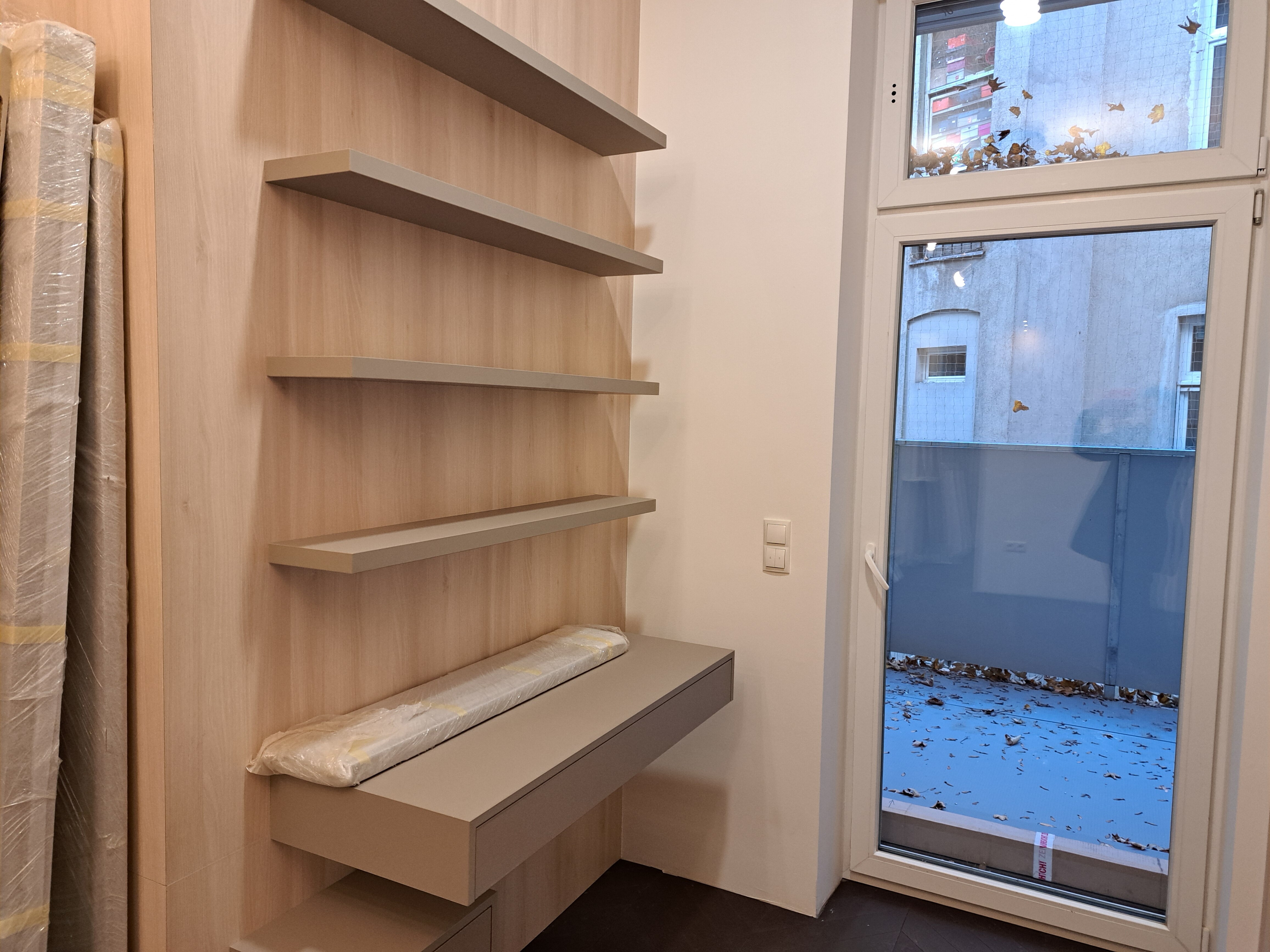 Einbauten in den Schlafzimmern