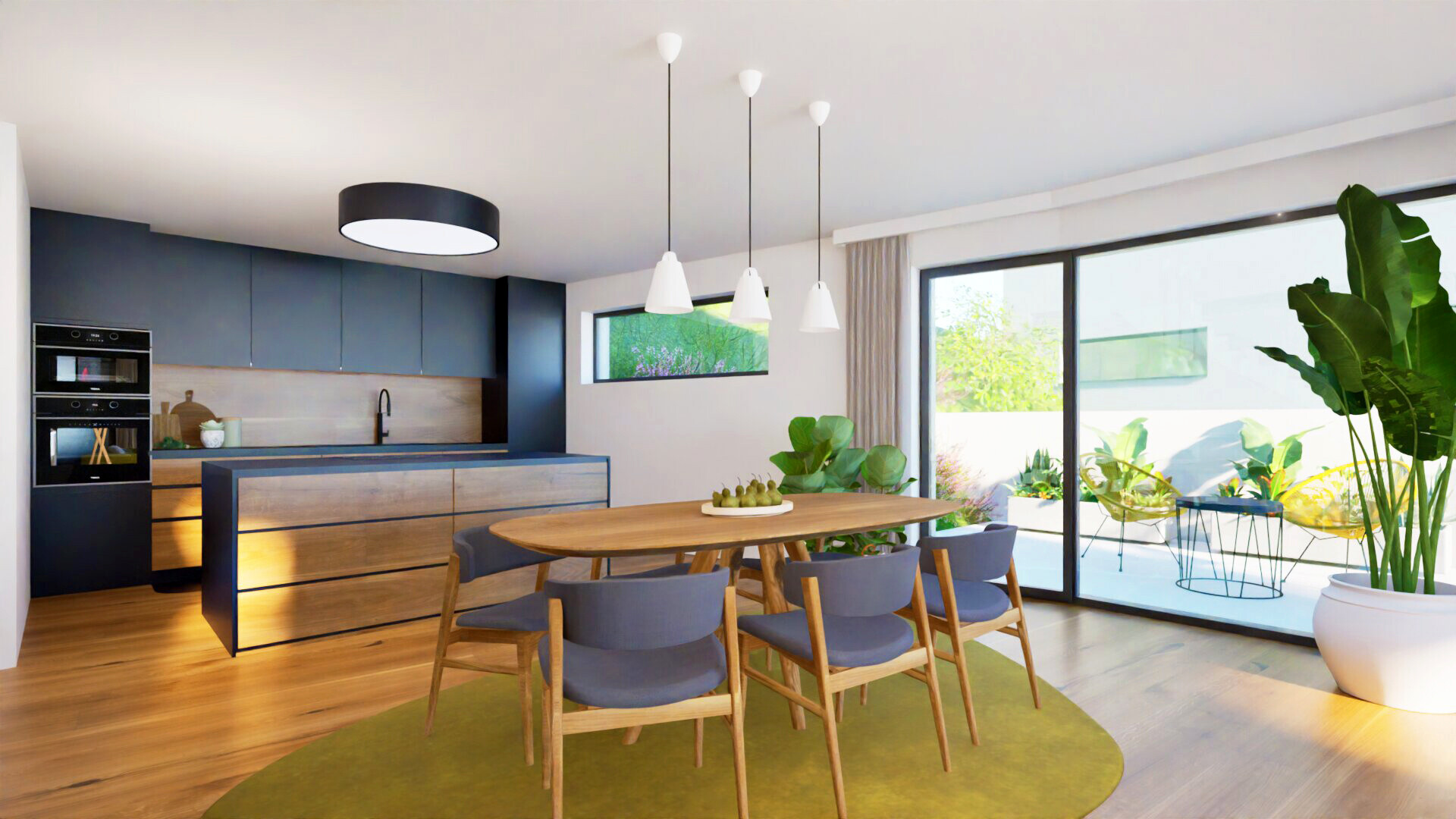 Innenvisualisierung K&uuml;che