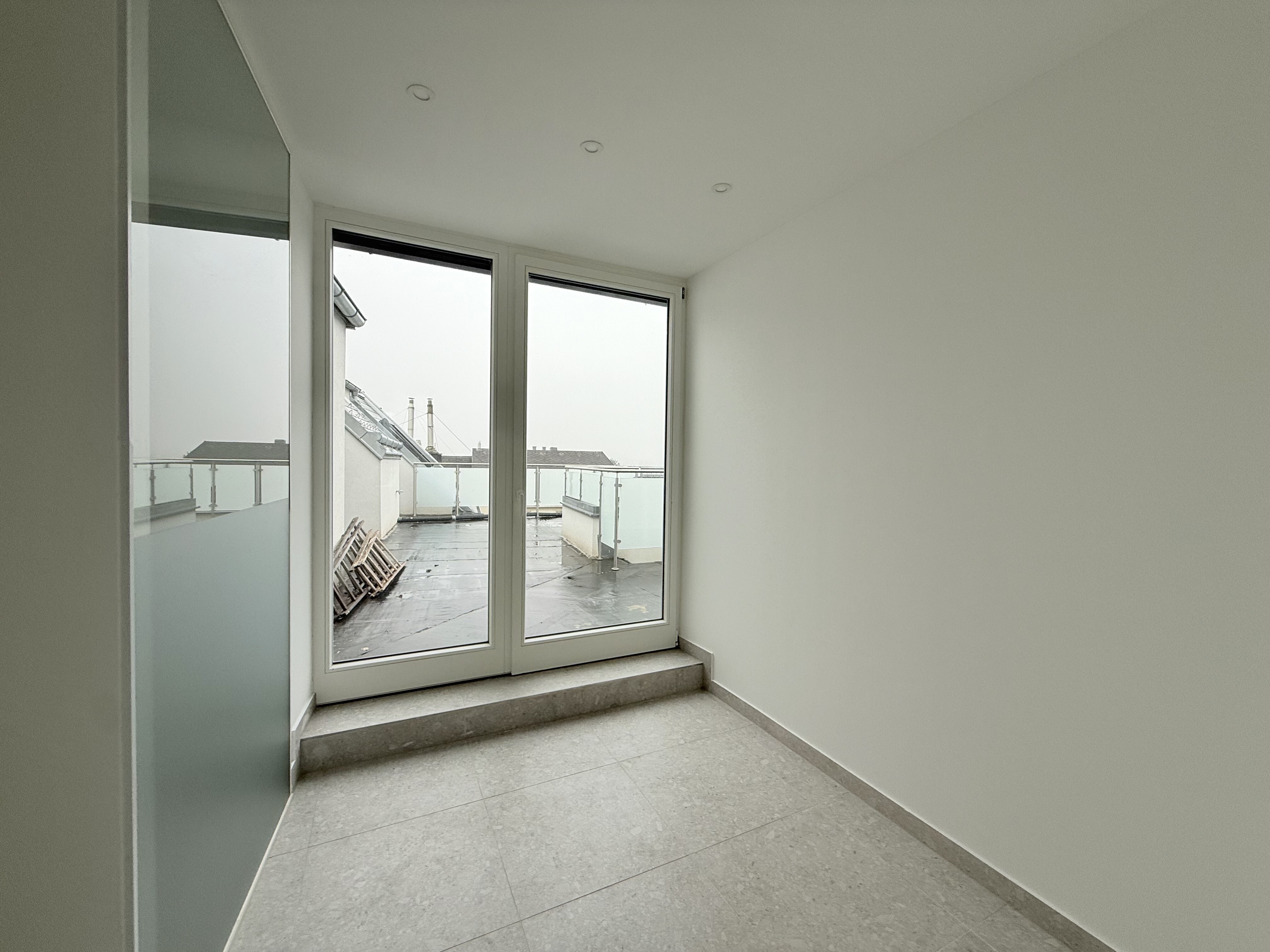 Zugang zweite Terrasse