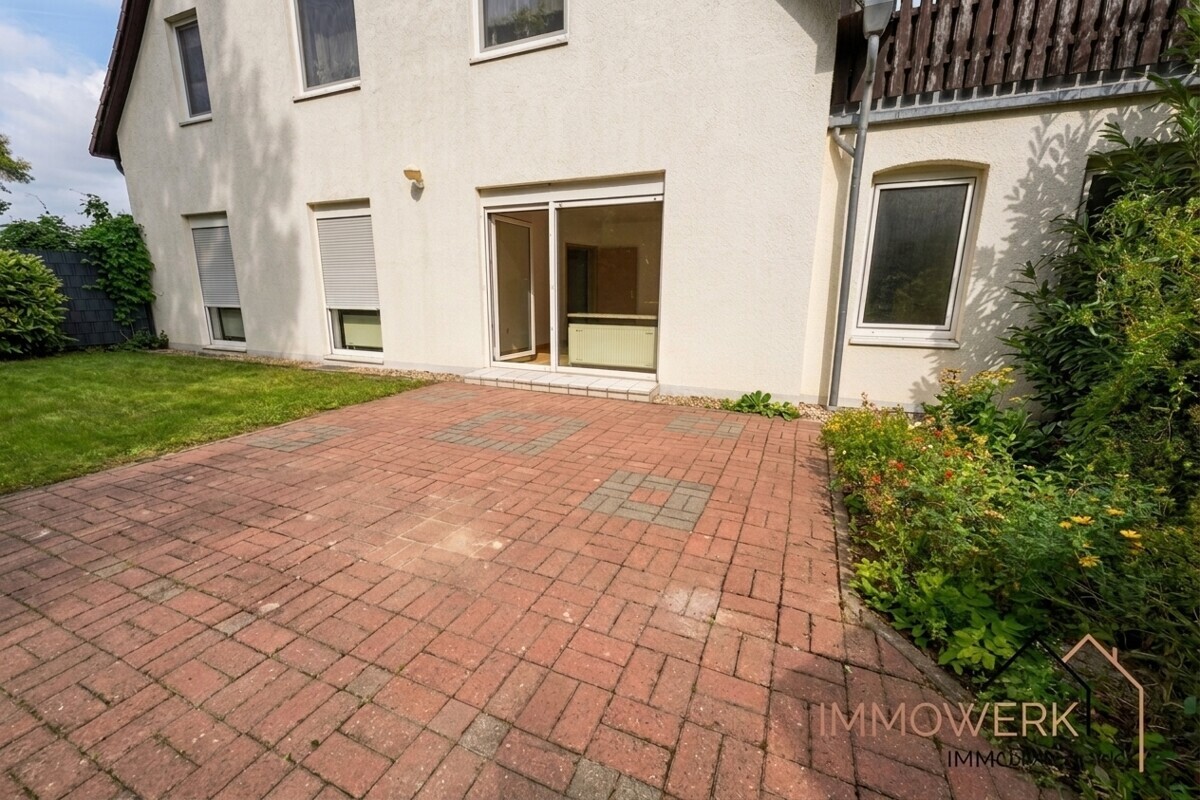 Terrasse + Garten - KI-generiert