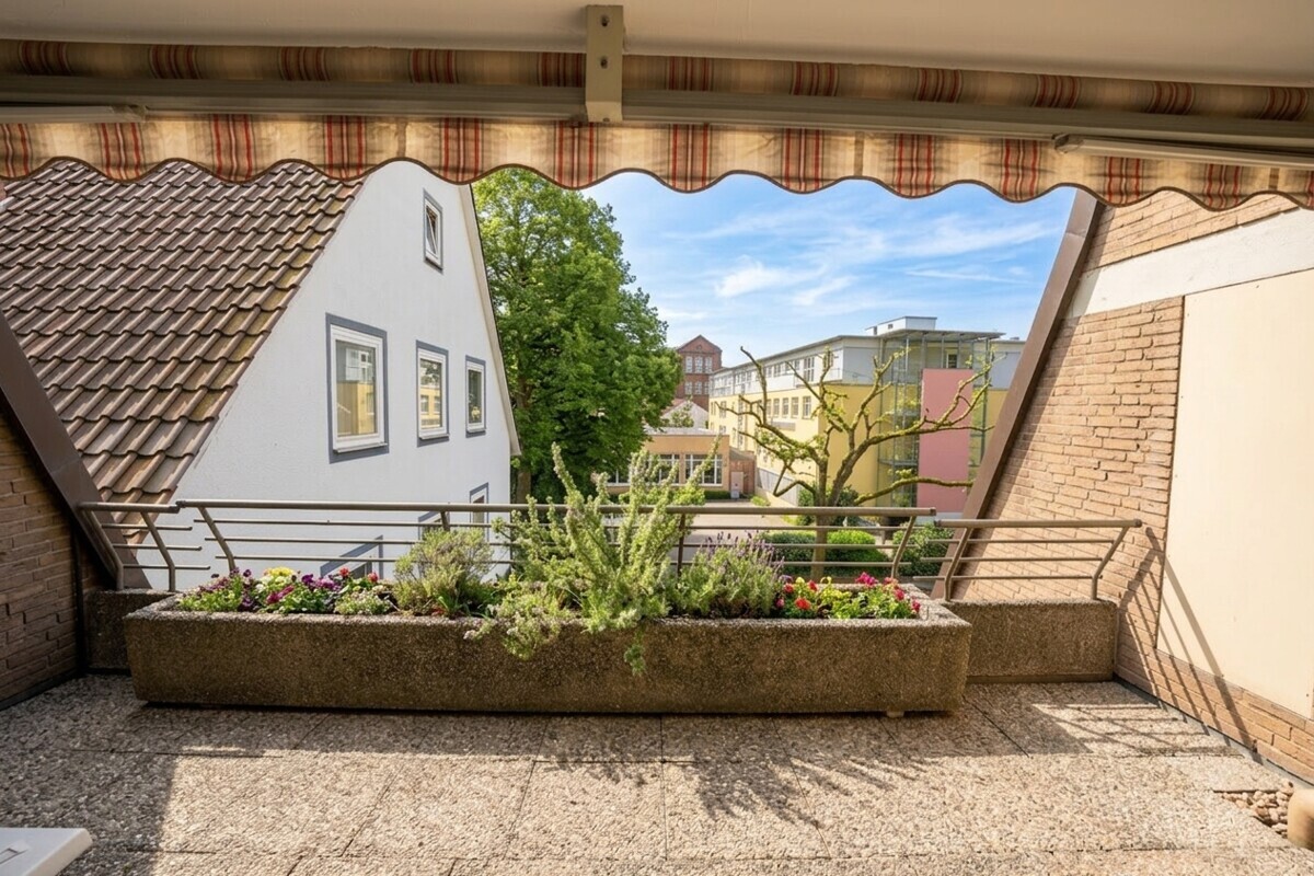 Balkon und Aussicht (KI generiert)