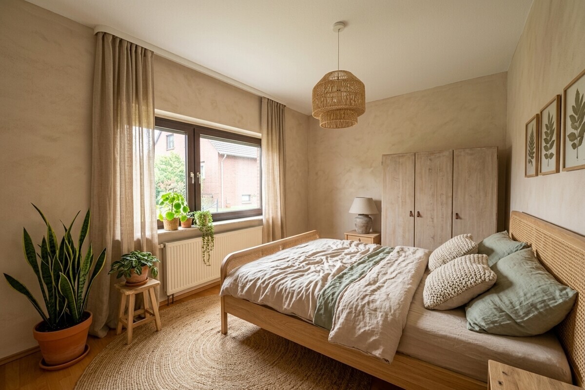 Schlafzimmer Virtual Staging