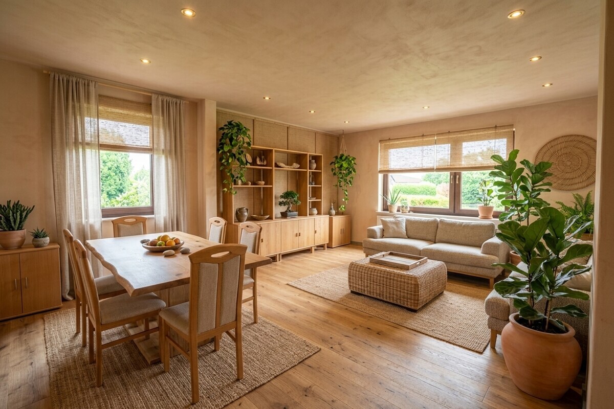 Wohnzimmer Virtual Staging