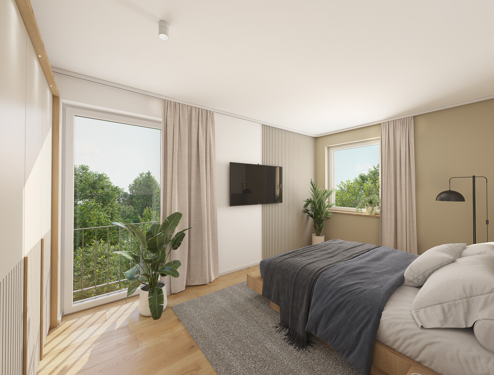 Visualisierung Schlafzimmer