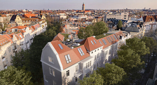 Vogelperspektive Objekt