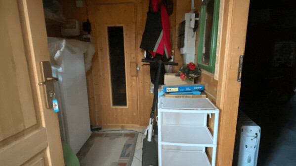 Flurbereich mit Wasseranschluss