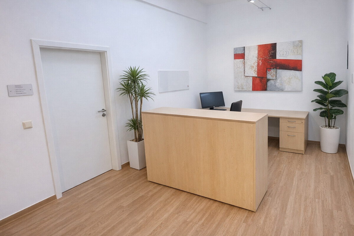 Arbeits-, Empfangsbereich