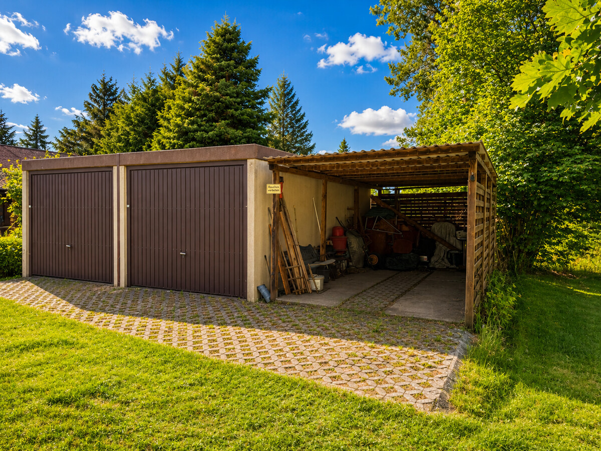 Doppelgarage, Carport