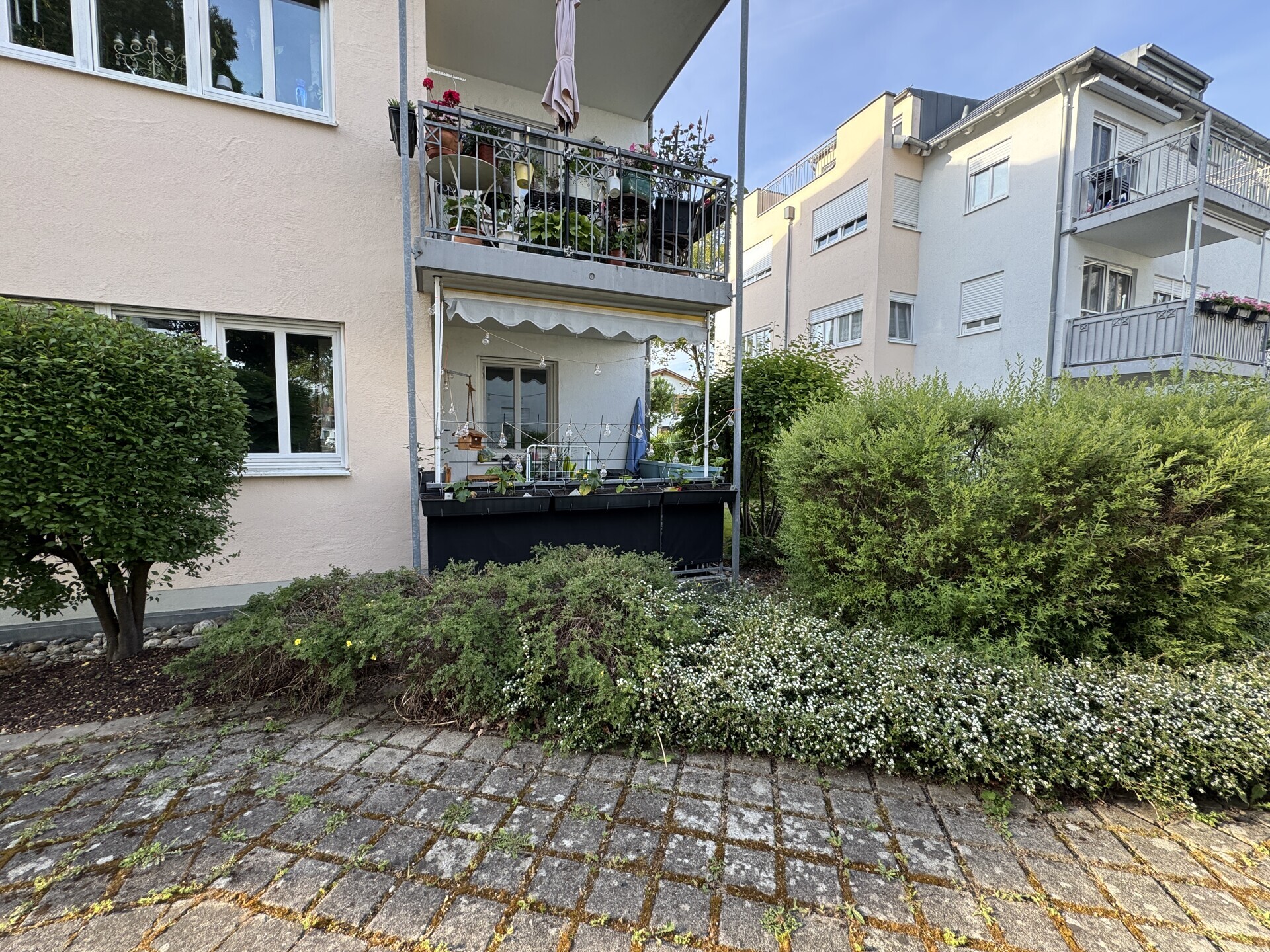 Vermietete Erdgeschosswohnung im 7-Villen-Garten