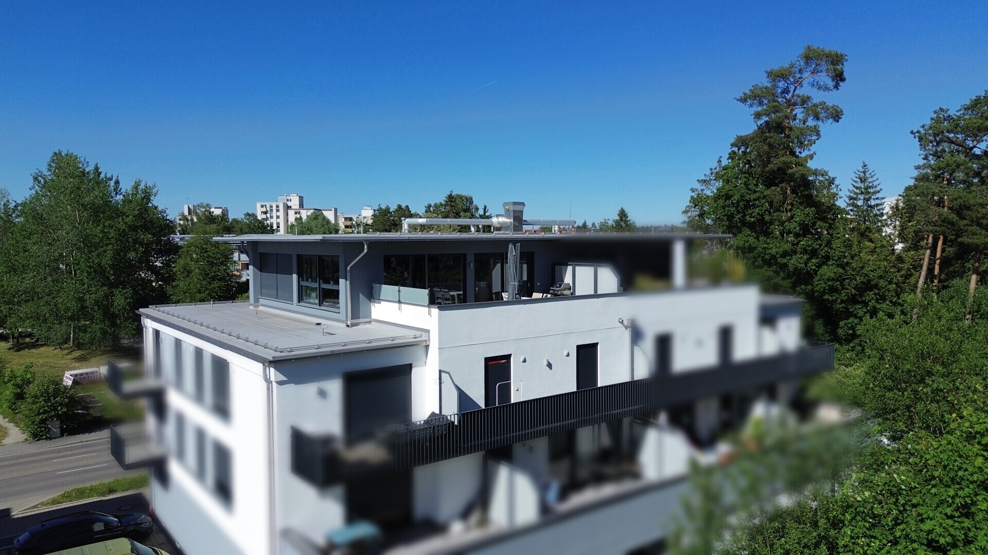 Raum, Licht, Freiheit - Penthouse-Feeling auf zwei Ebenen