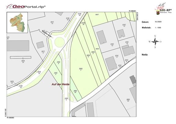 Einmalige Gelegenheit! - Exklusives Gewerbegrundstück in 1A Lage -