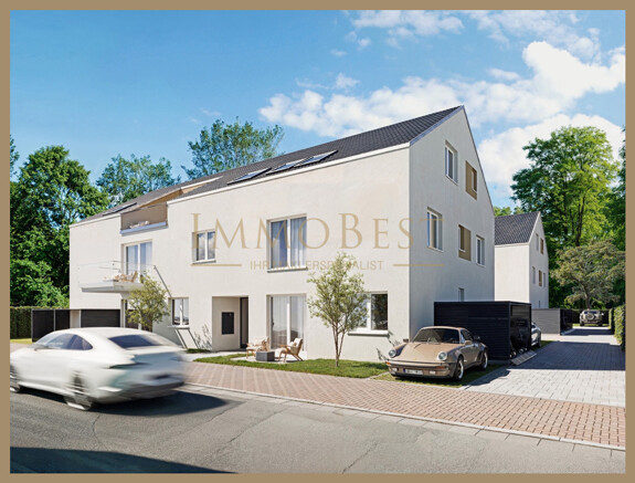 Moderne Neubauwohnung mit
exklusivem Charme und Blick ins
Grüne! 1