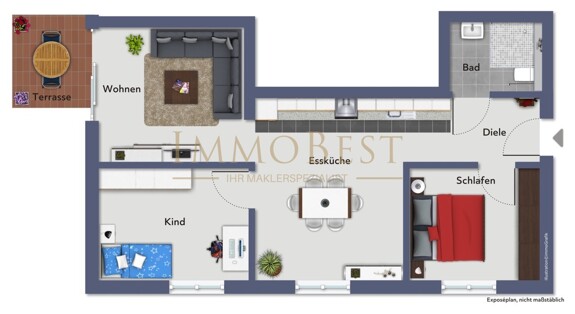 Moderne Neubauwohnung mit exklusivem Charme und Blick ins Grüne! 3